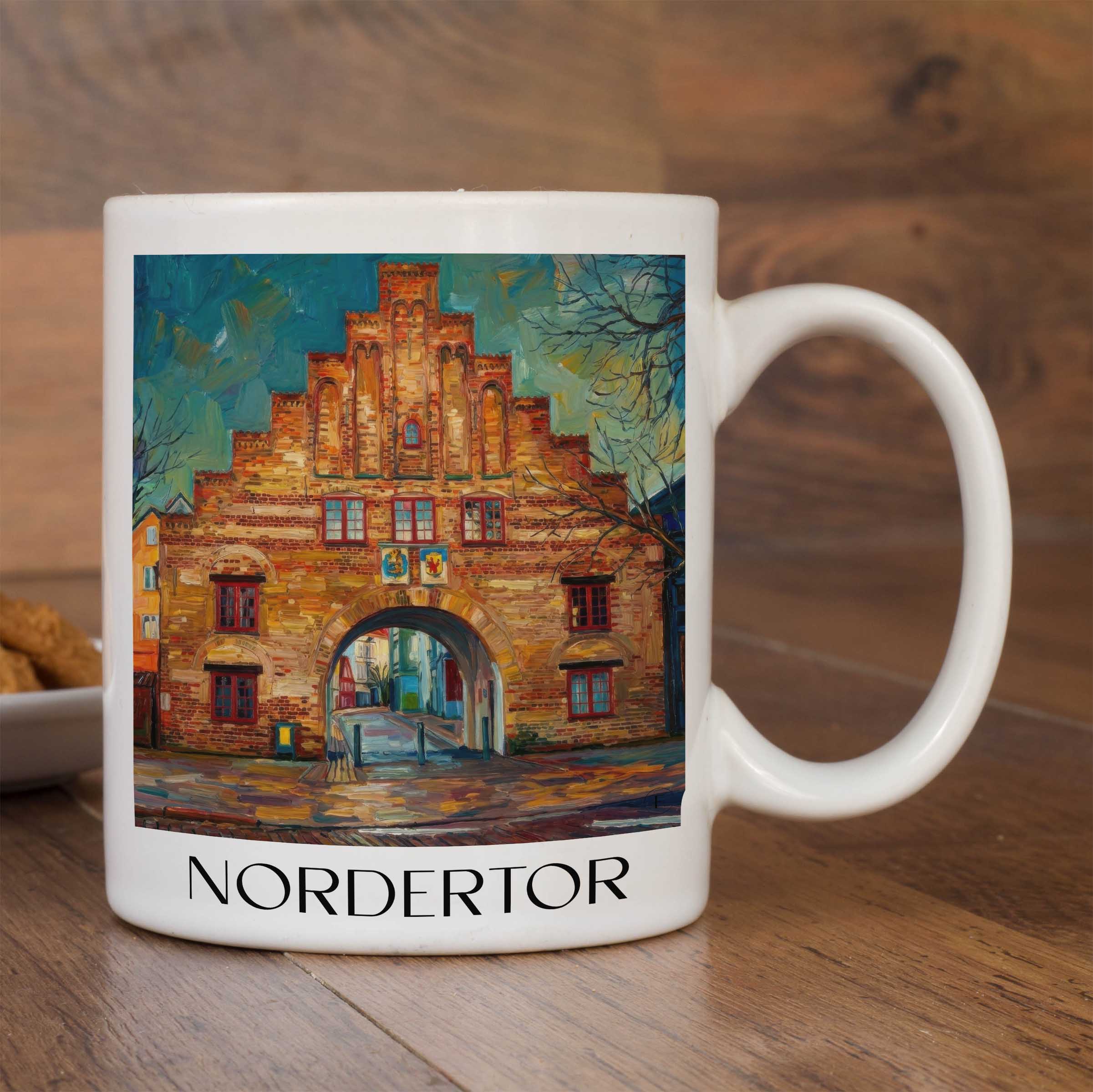 nordertor-flensburg-deutschland-kaffeebecher-oil-painting-oelgemaelde