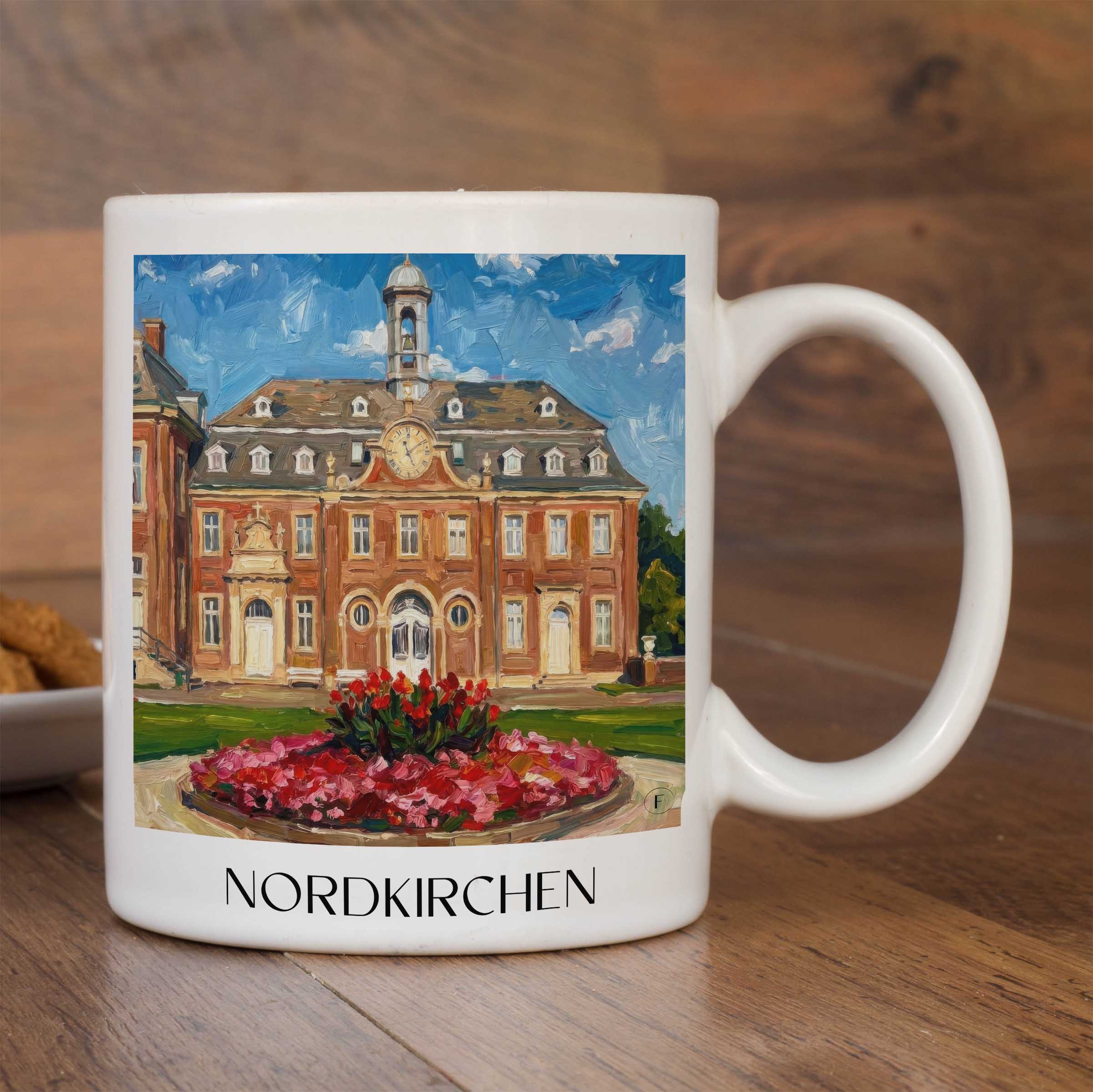 nordkirchen-münsterland-deutschland-kaffeebecher-oil-painting-oelgemaelde