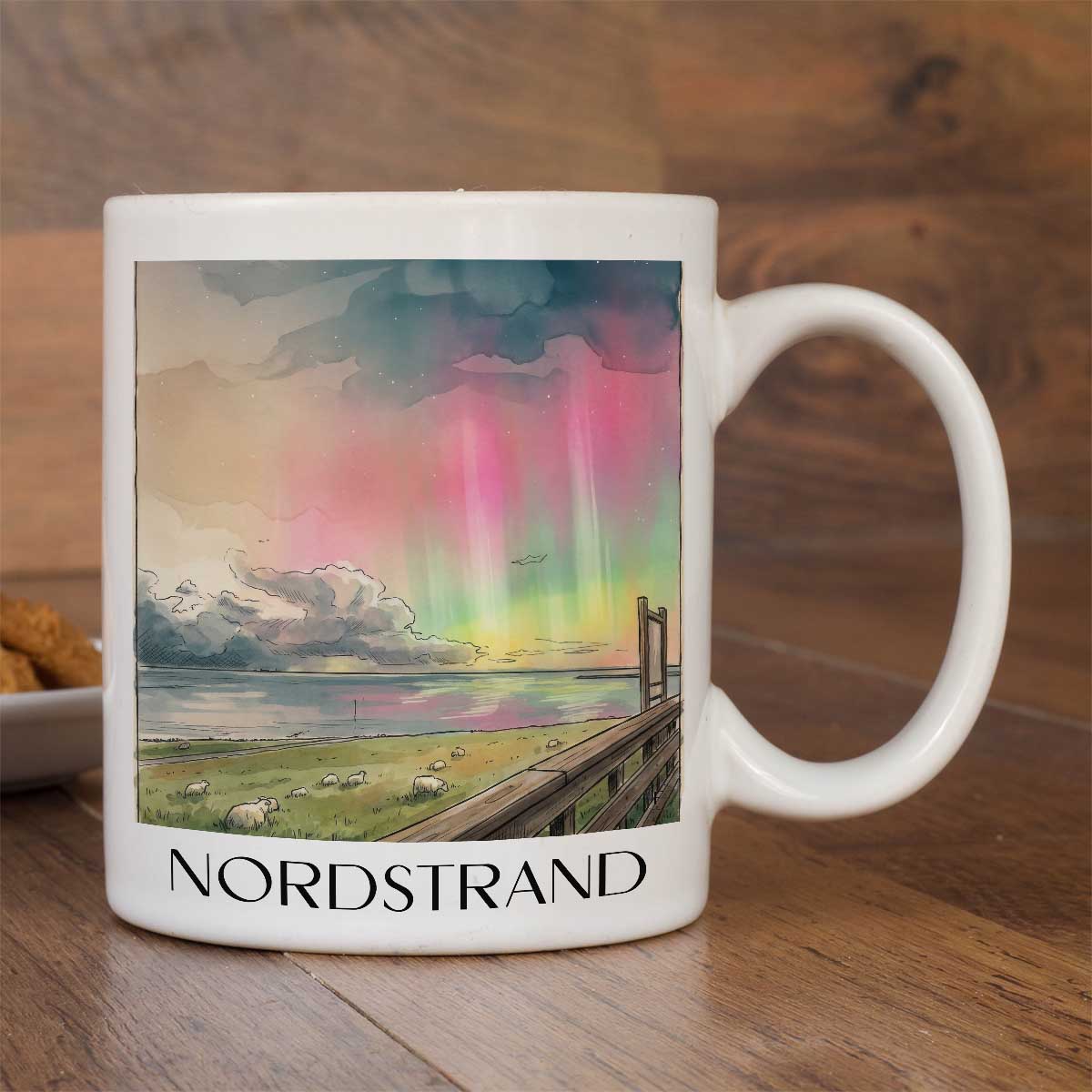 nordstrand-nordfriesland-deutschland-kaffeebecher-aquarell