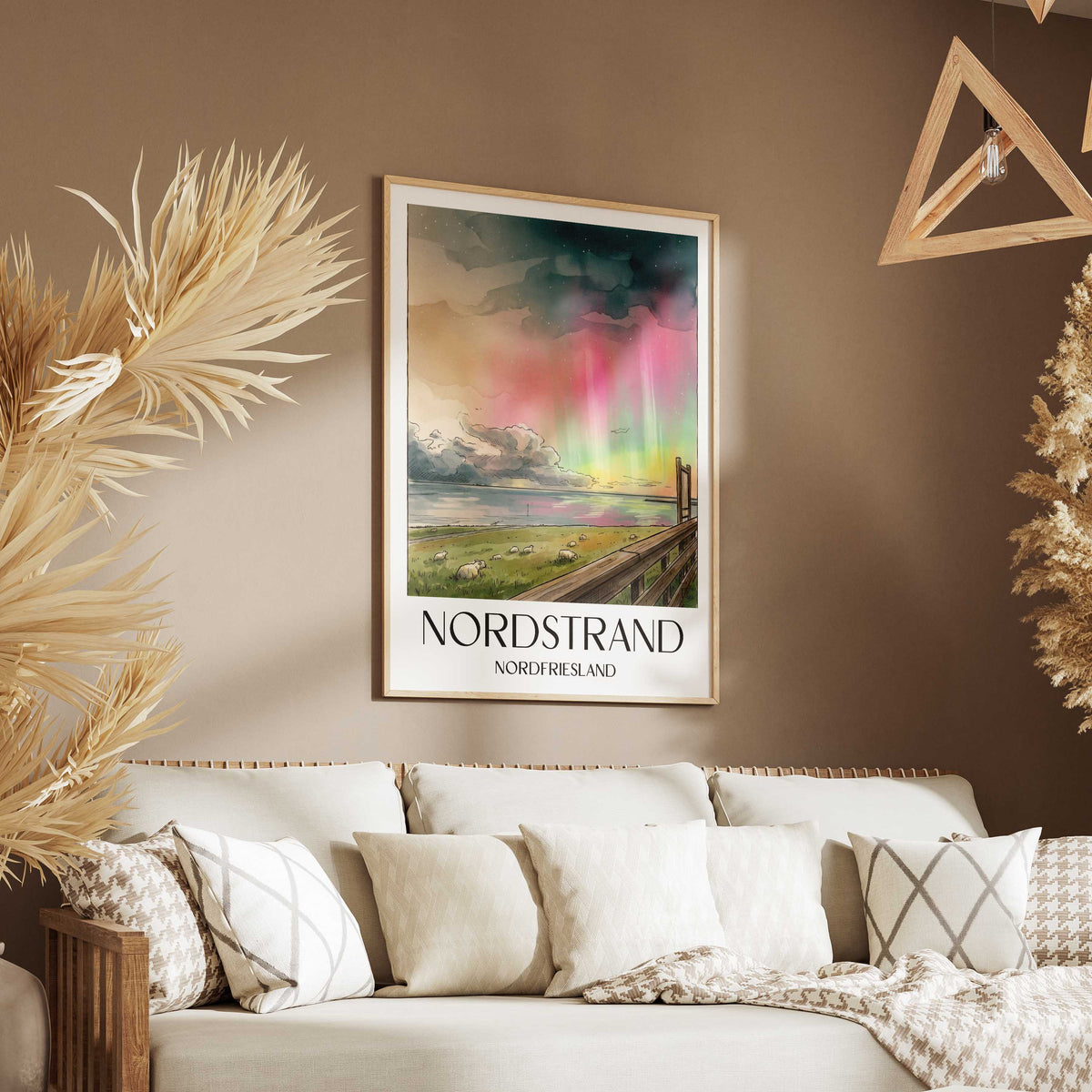 nordstrand-nordfriesland-deutschland-poster-aquarell