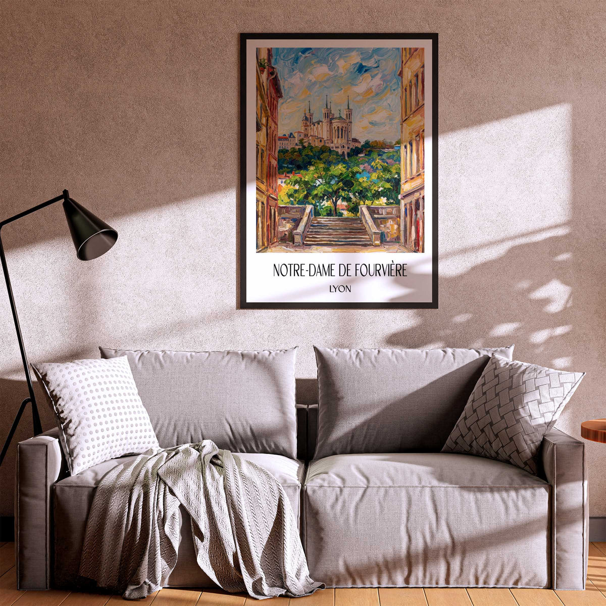 notre-dame-de-fourvière-lyon-frankreich-poster-oil-painting-oelgemaelde
