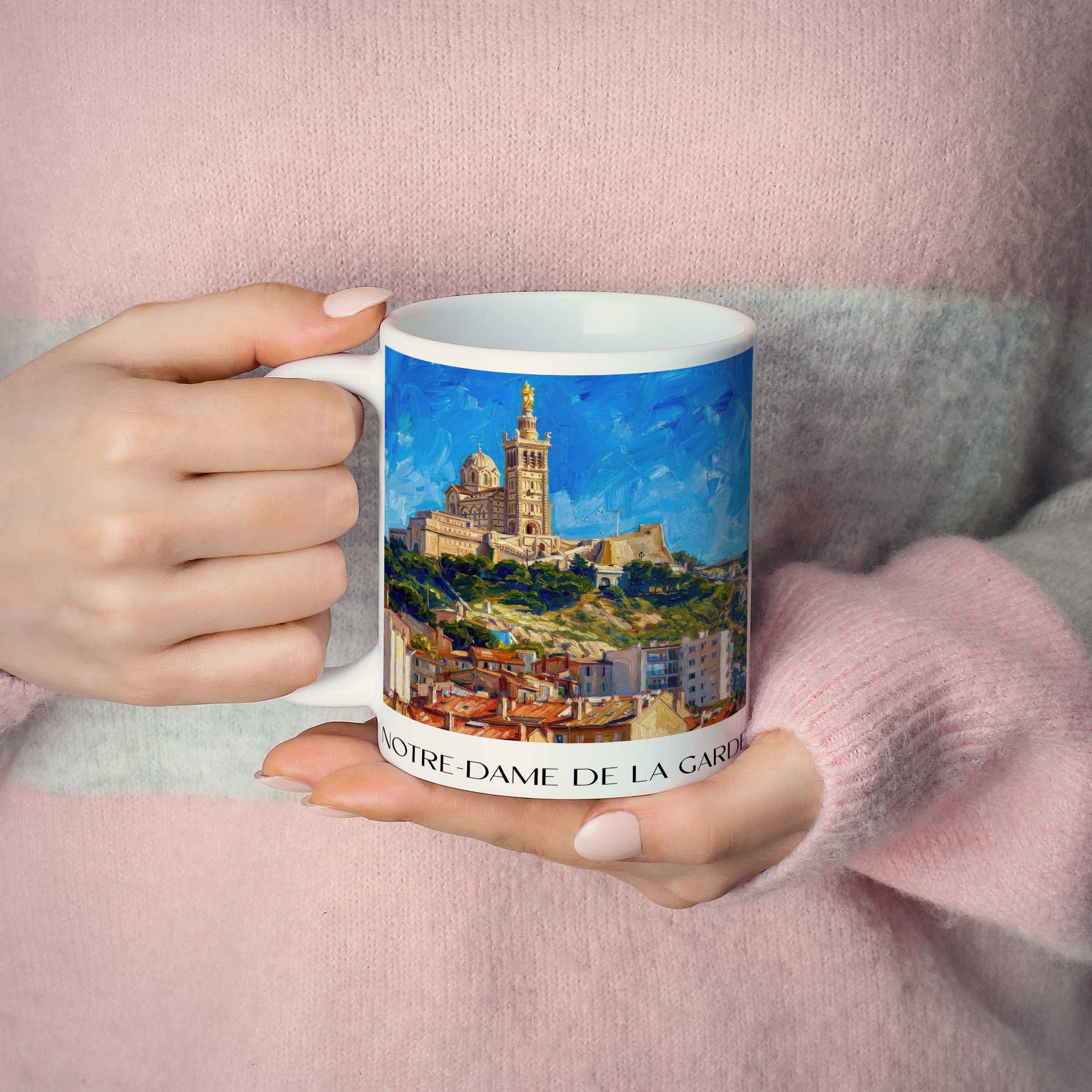 notre-dame-de-la-garde-marseille-frankreich-kaffeebecher-oil-painting-oelgemaelde