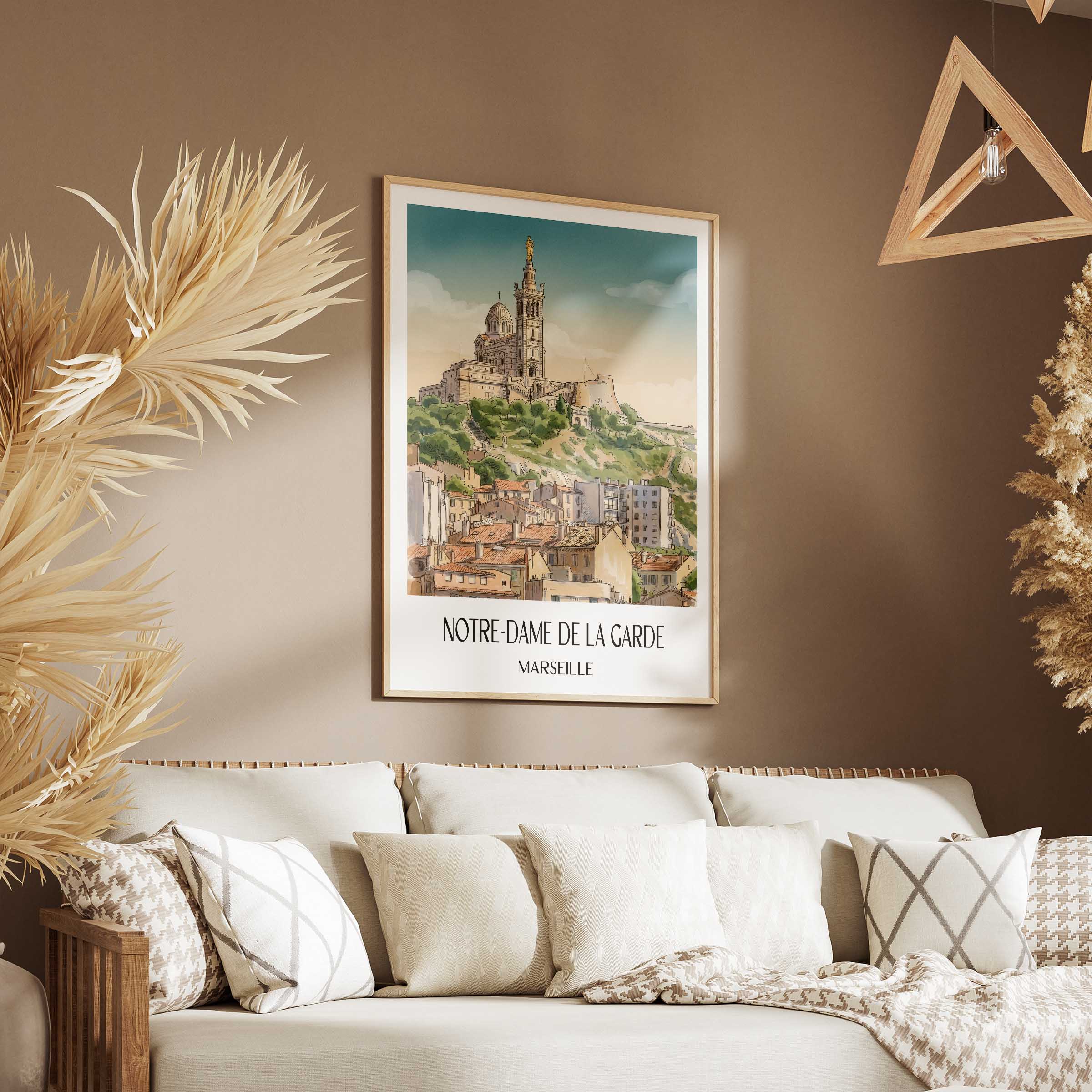 notre-dame-de-la-garde-marseille-frankreich-poster-aquarell