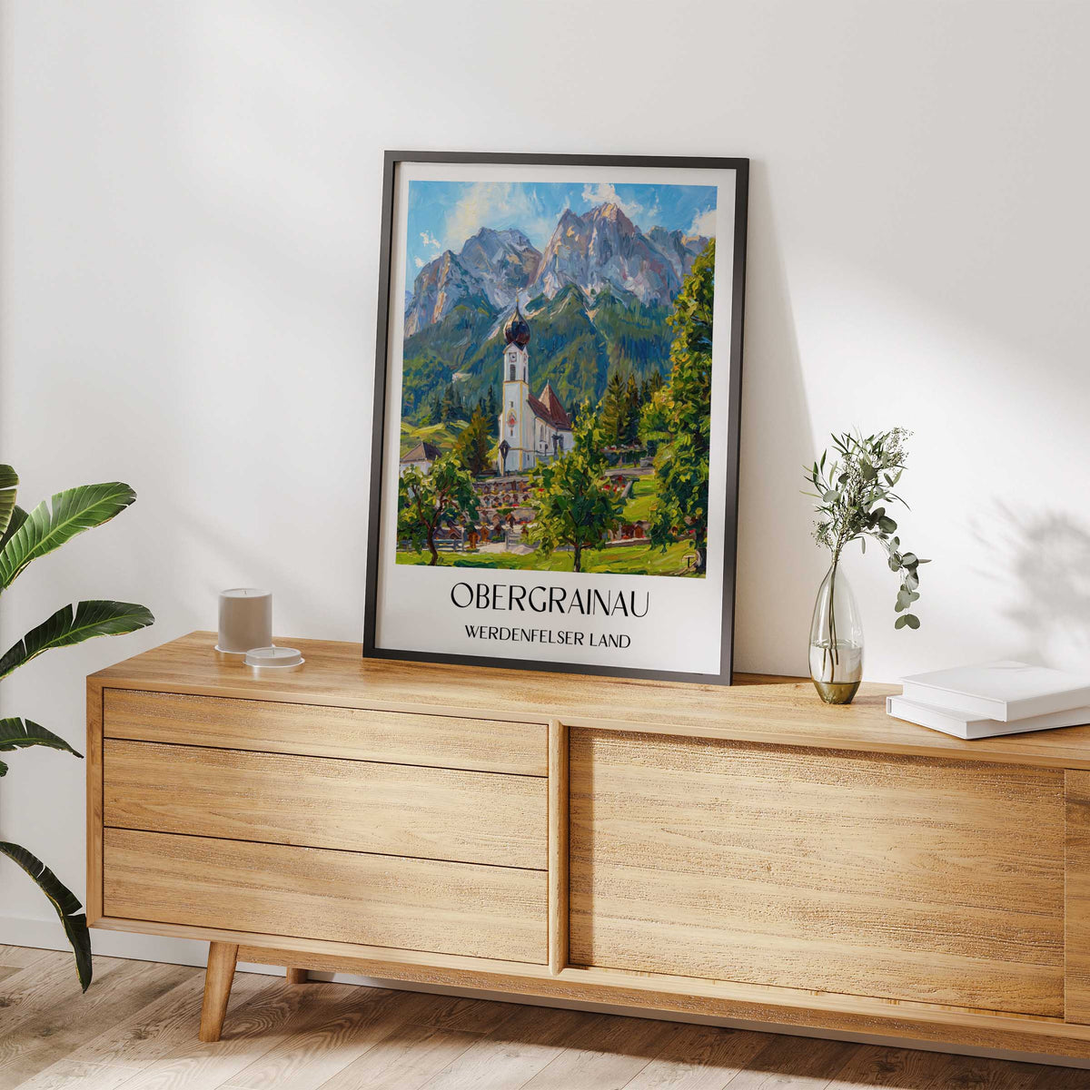 obergrainau-werdenfelser-land-deutschland-poster-oil-painting-oelgemaelde