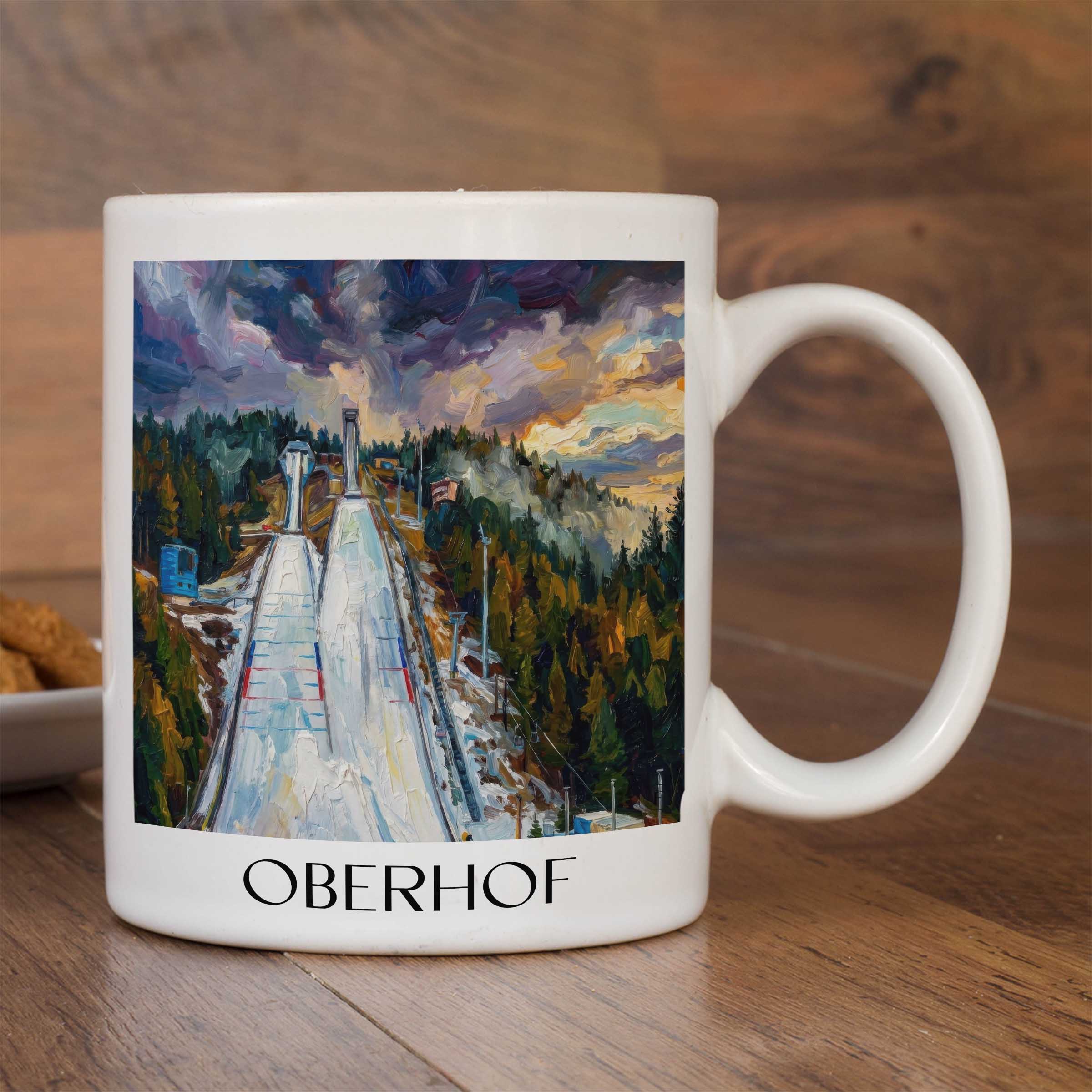 oberhof-thüringer-wald-deutschland-kaffeebecher-oil-painting-oelgemaelde