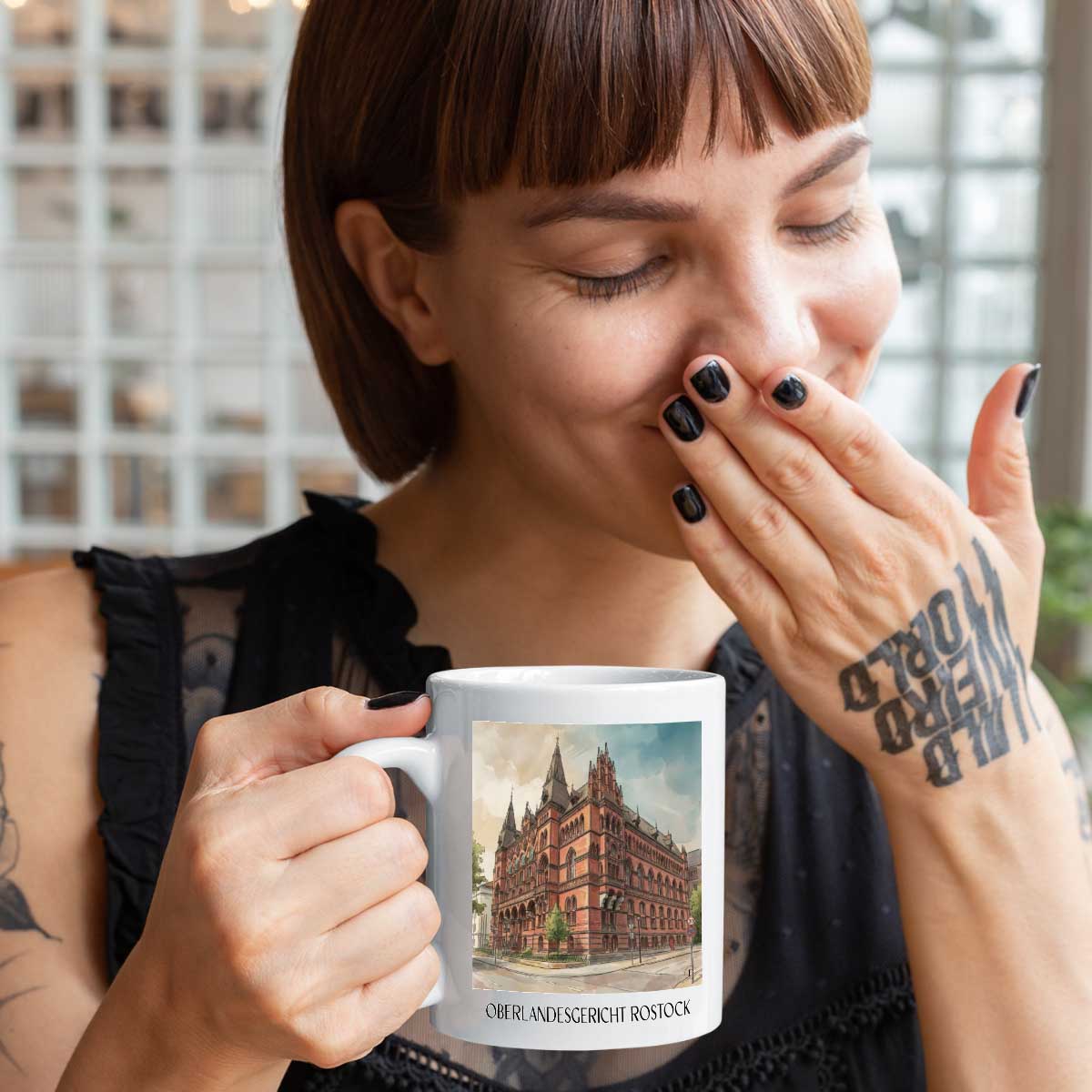 oberlandesgericht-rostock-deutschland-kaffeebecher-aquarell