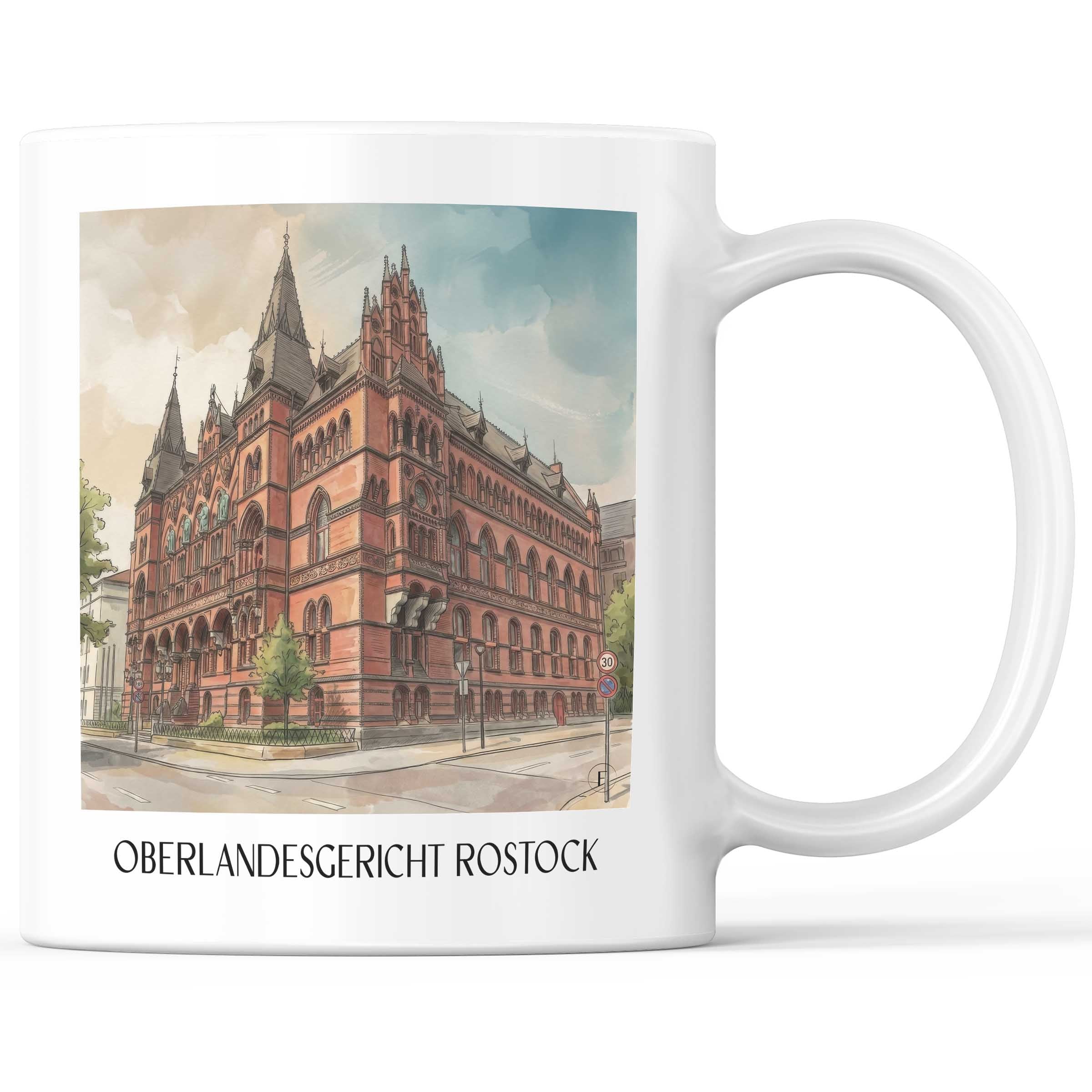 oberlandesgericht-rostock-deutschland-kaffeebecher-aquarell