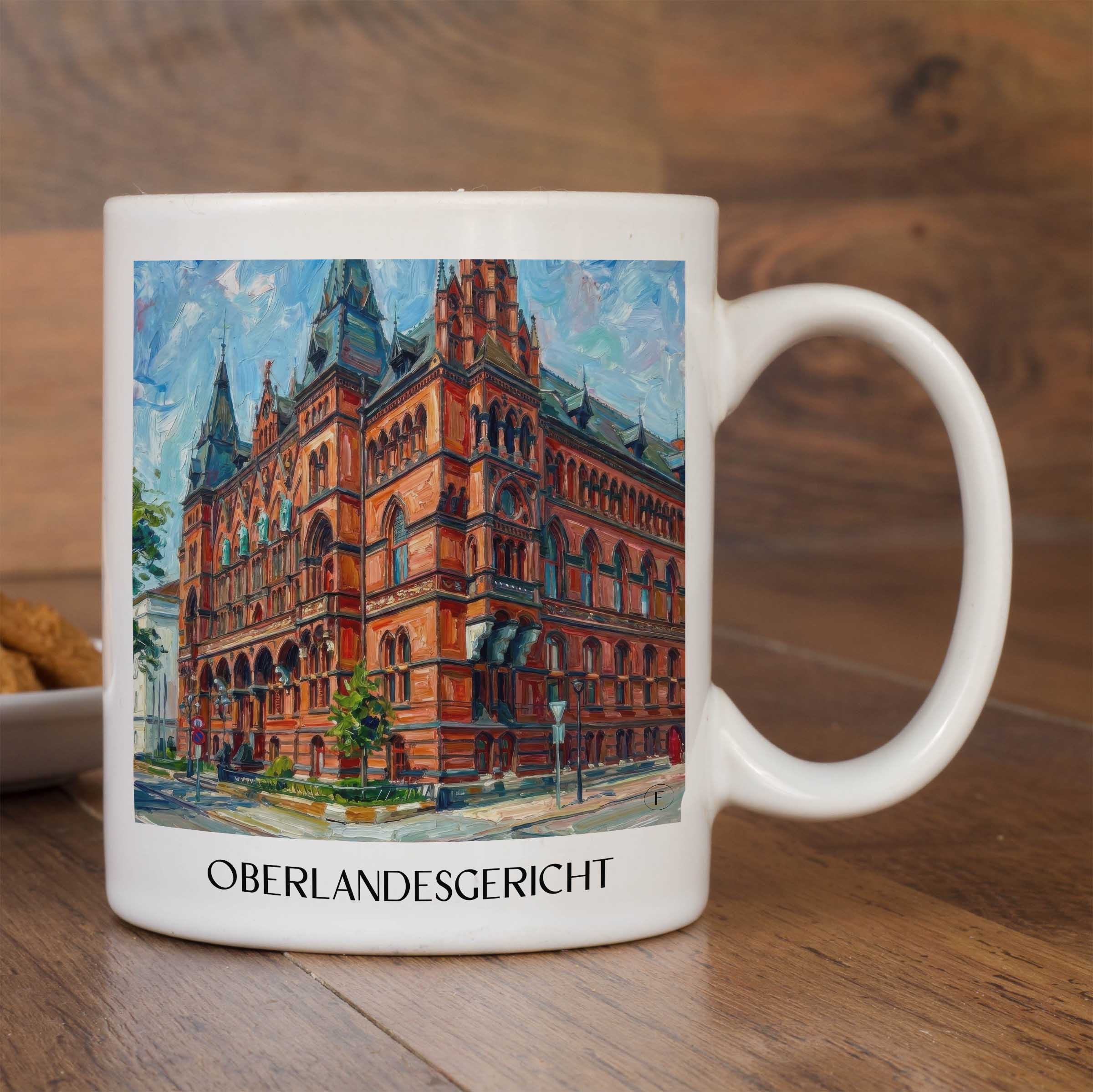 oberlandesgericht-rostock-deutschland-kaffeebecher-oil-painting-oelgemaelde