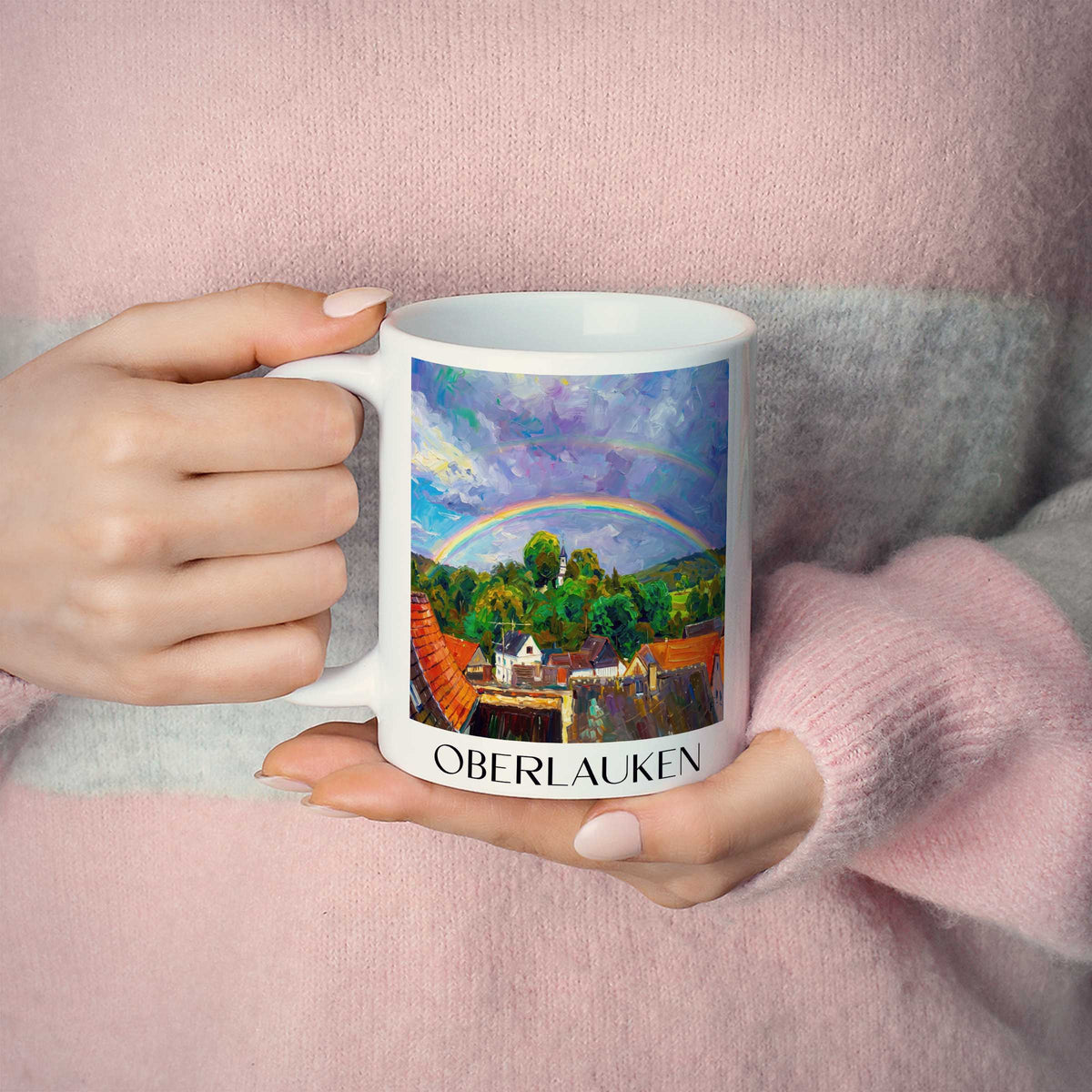 oberlauken-taunus-deutschland-kaffeebecher-oil-painting-oelgemaelde