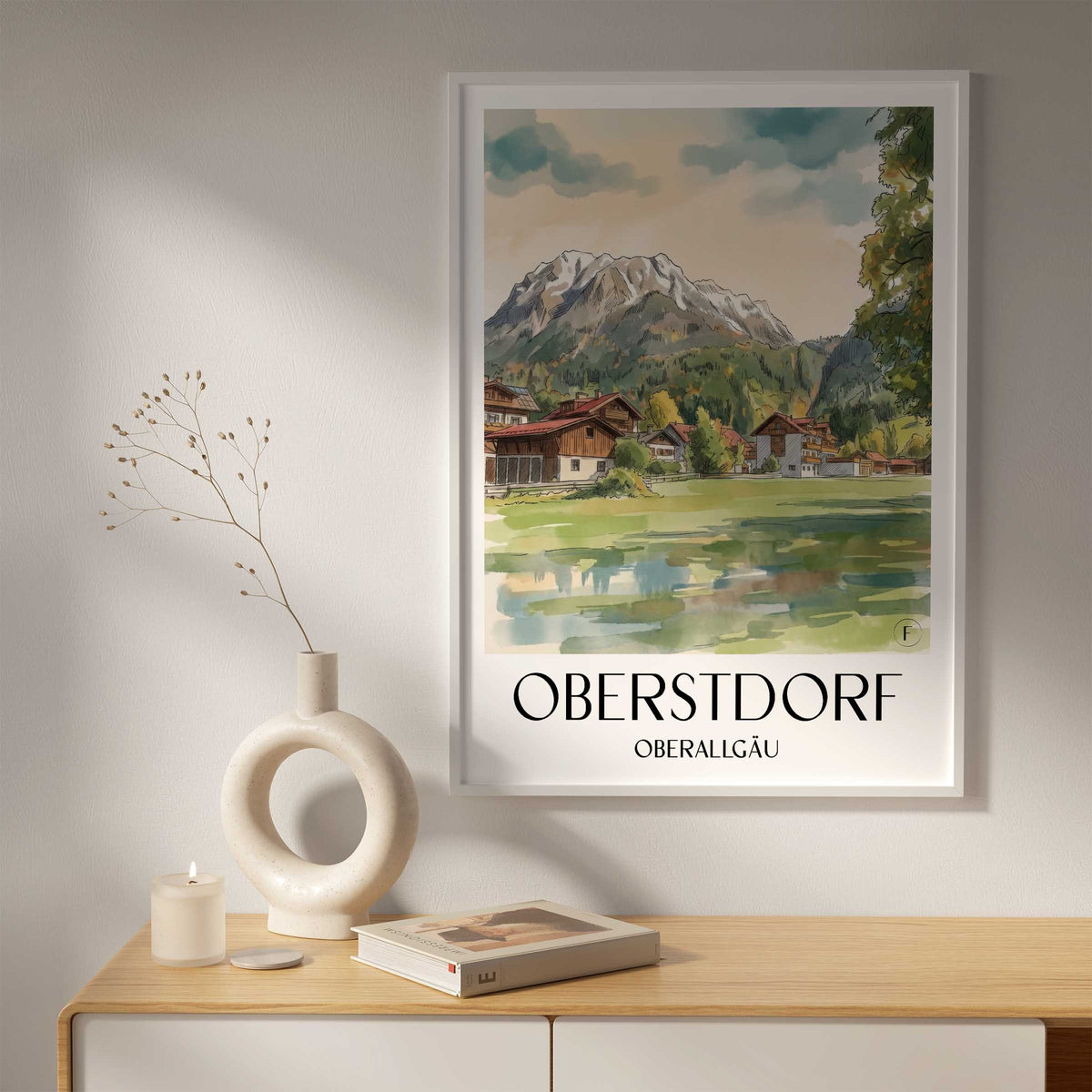 oberstdorf-oberallgäu-deutschland-poster-aquarell