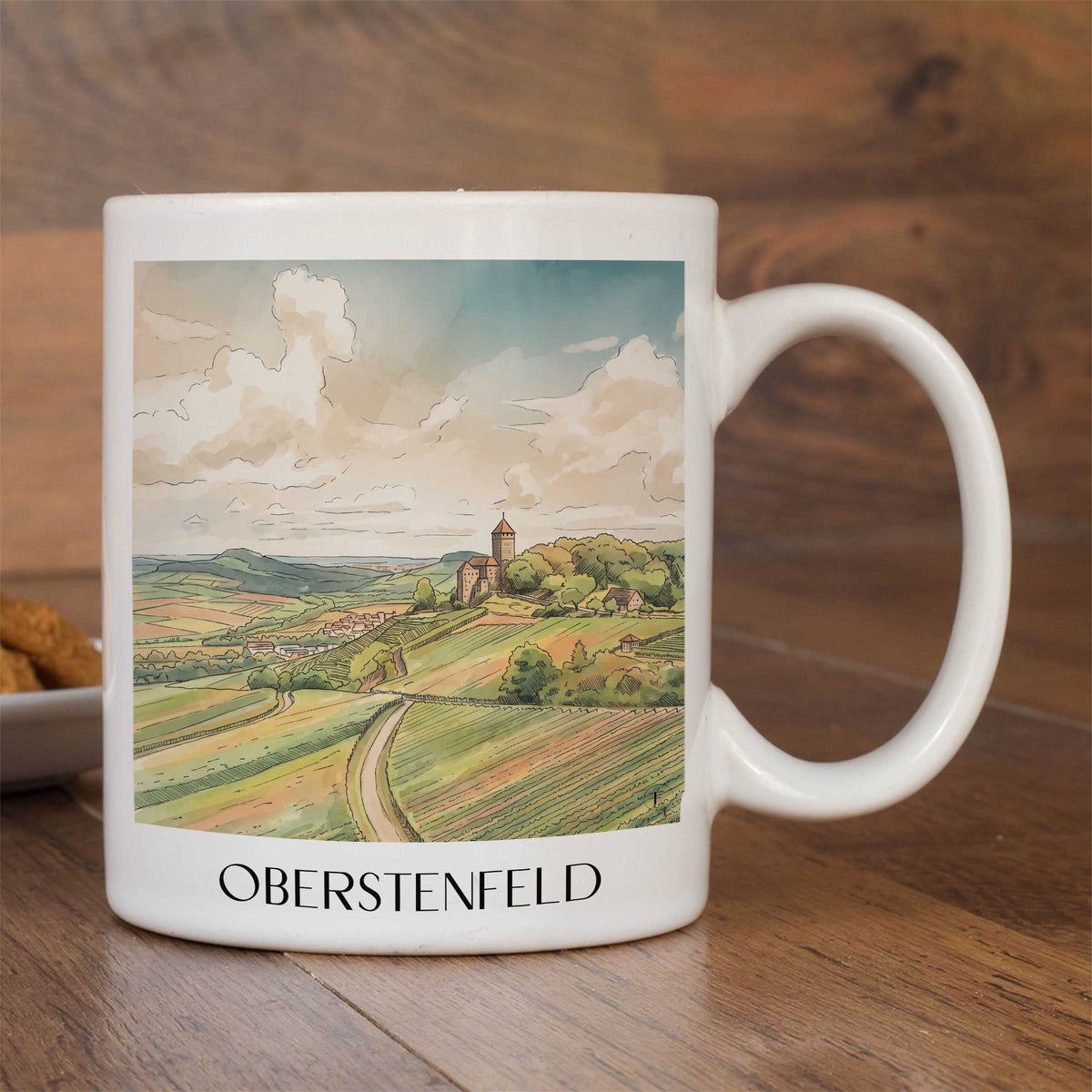 oberstenfeld-baden-württemberg-deutschland-kaffeebecher-aquarell
