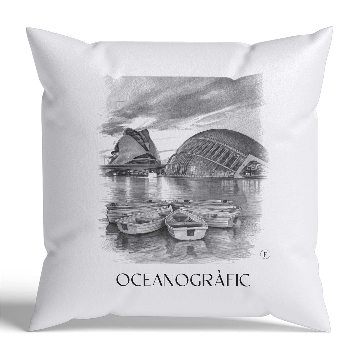 oceanogràfic-(valencia)-valencia-spanien-kissenbezug-bleistift-zeichnung-drawing