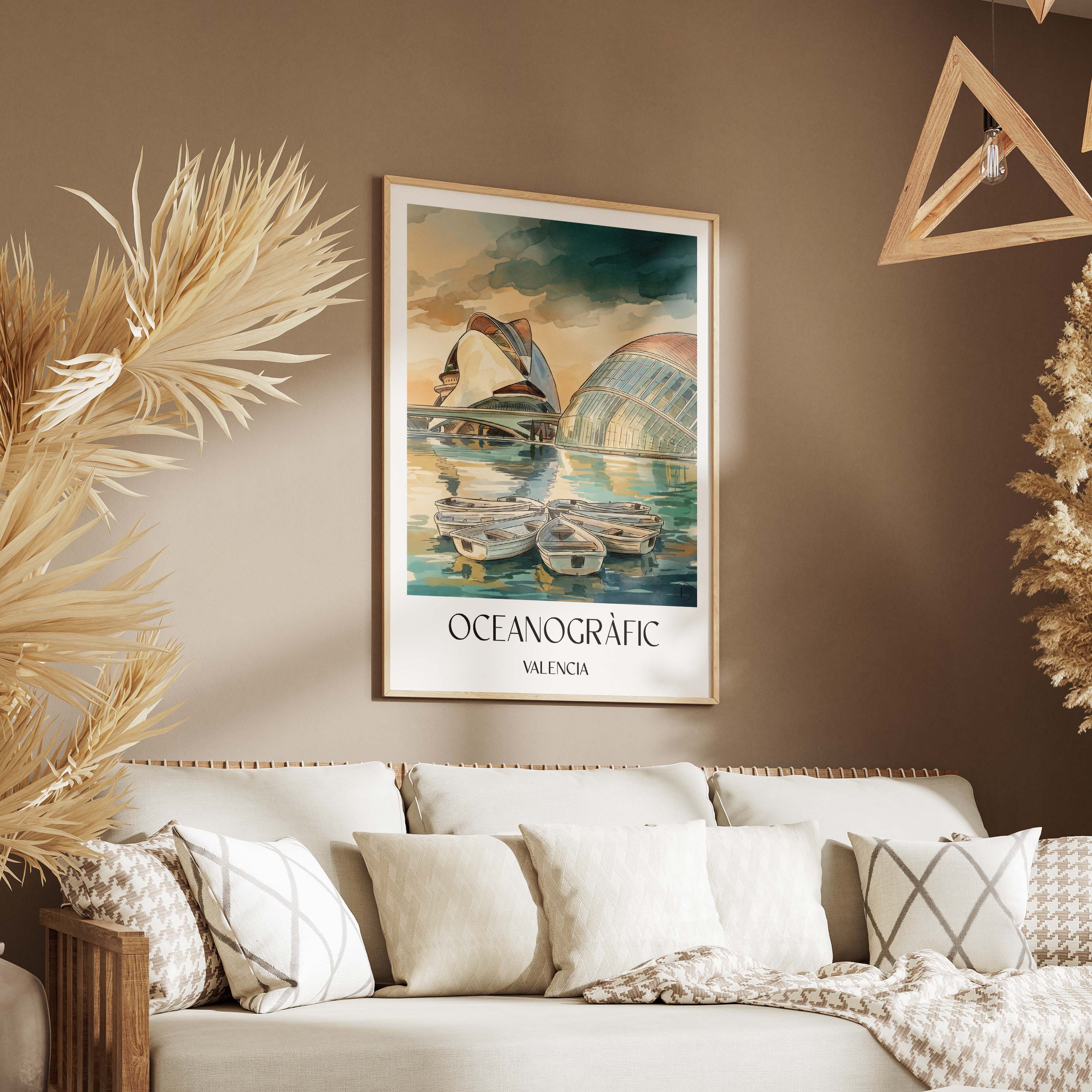 oceanogràfic-(valencia)-valencia-spanien-poster-aquarell