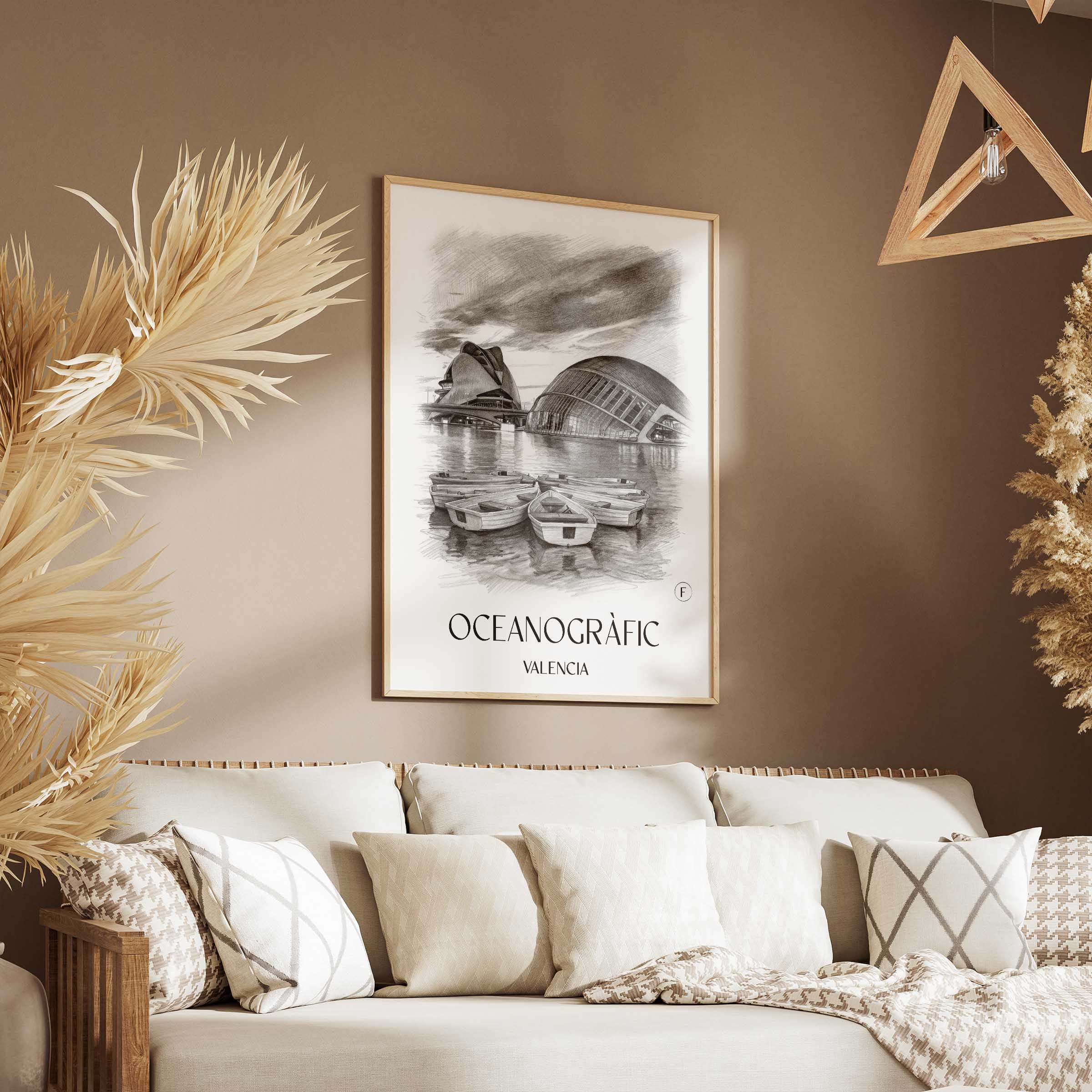 oceanogràfic-(valencia)-valencia-spanien-poster-bleistift-zeichnung-drawing