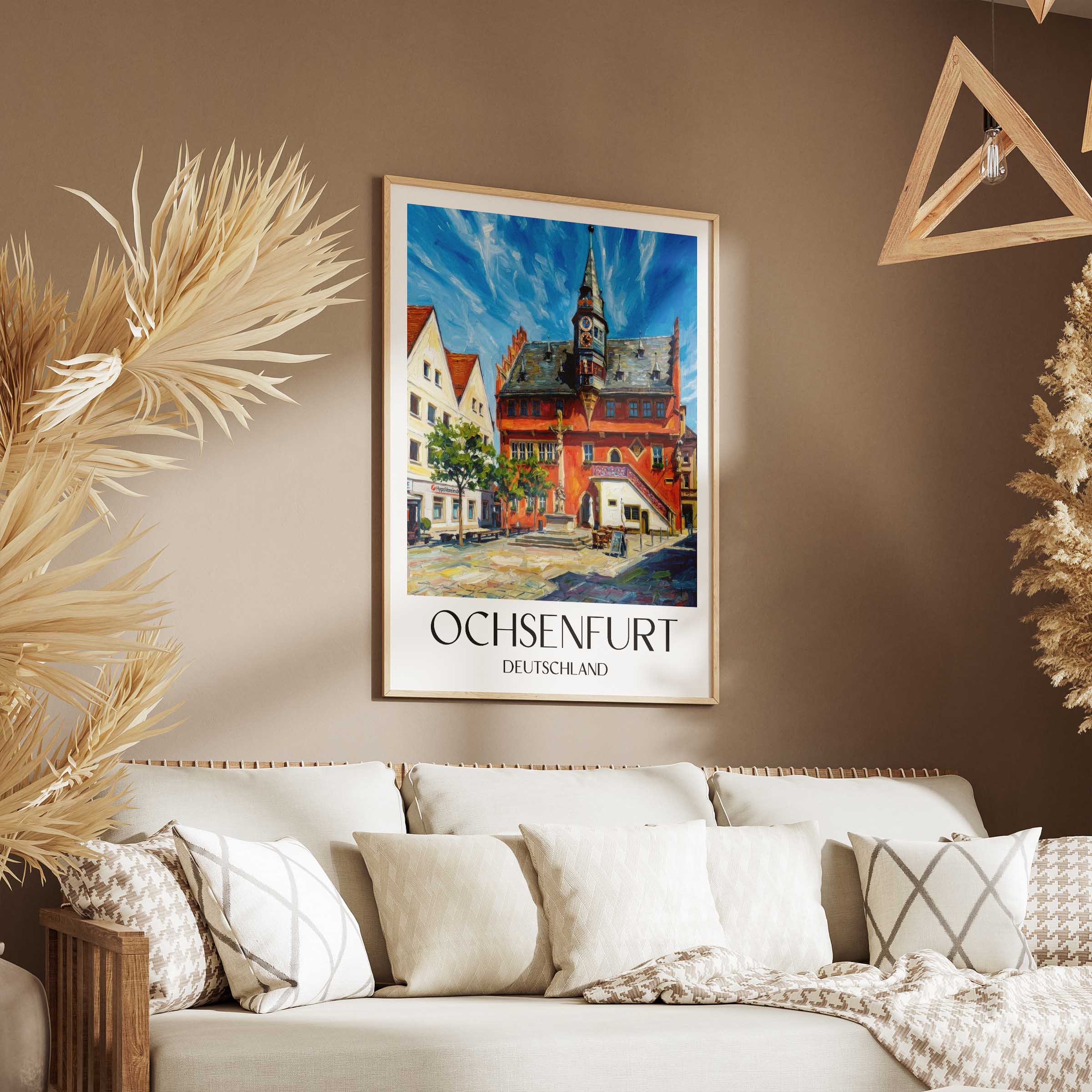ochsenfurt-deutschland-poster-oil-painting-oelgemaelde