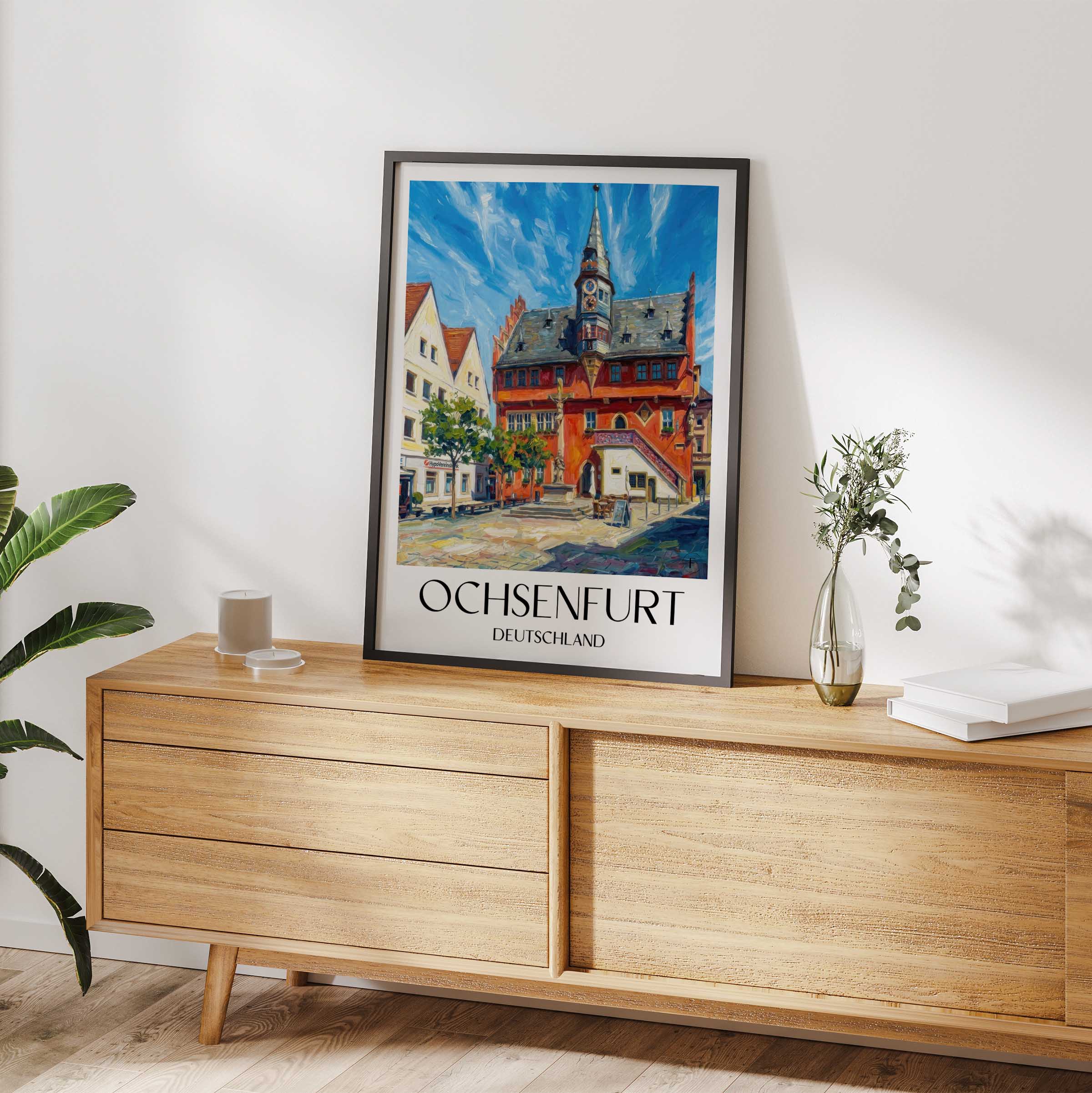 ochsenfurt-deutschland-poster-oil-painting-oelgemaelde