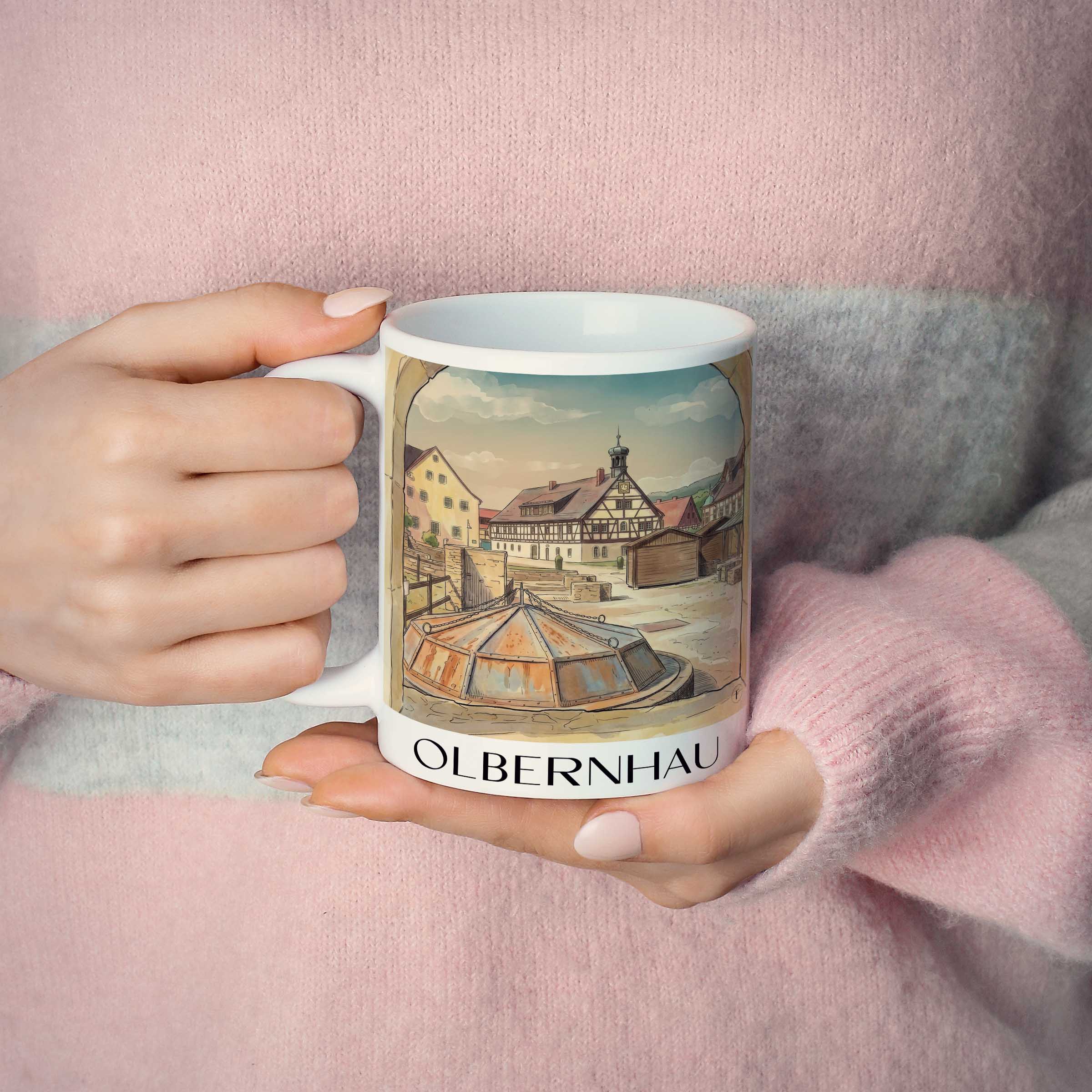 olbernhau-erzgebirge-deutschland-kaffeebecher-aquarell
