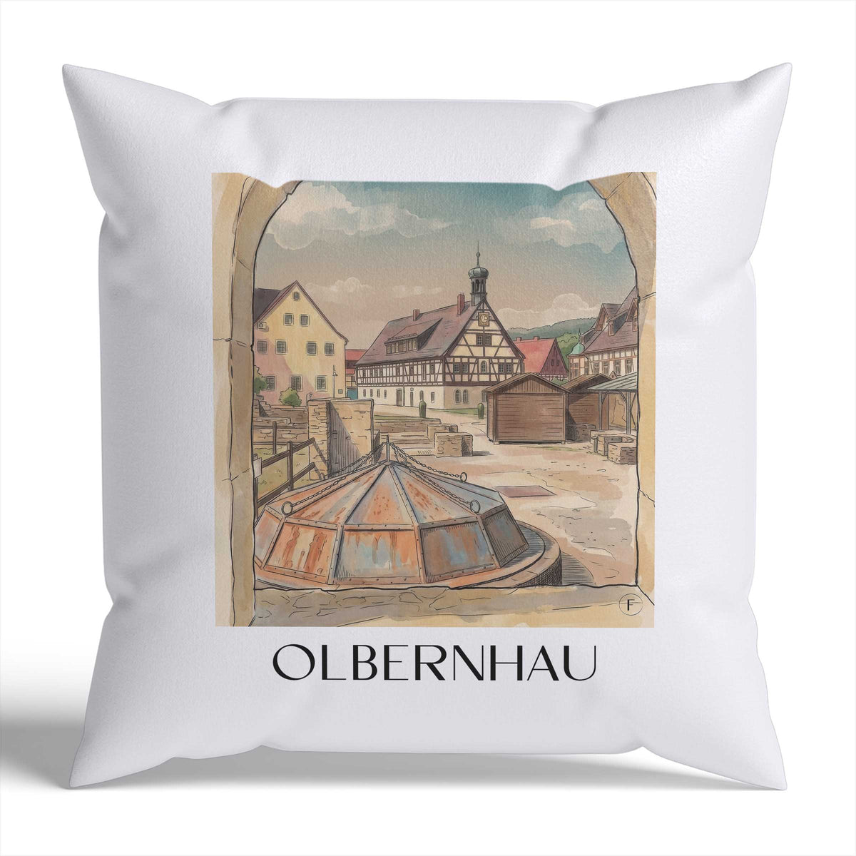 olbernhau-erzgebirge-deutschland-kissenbezug-aquarell