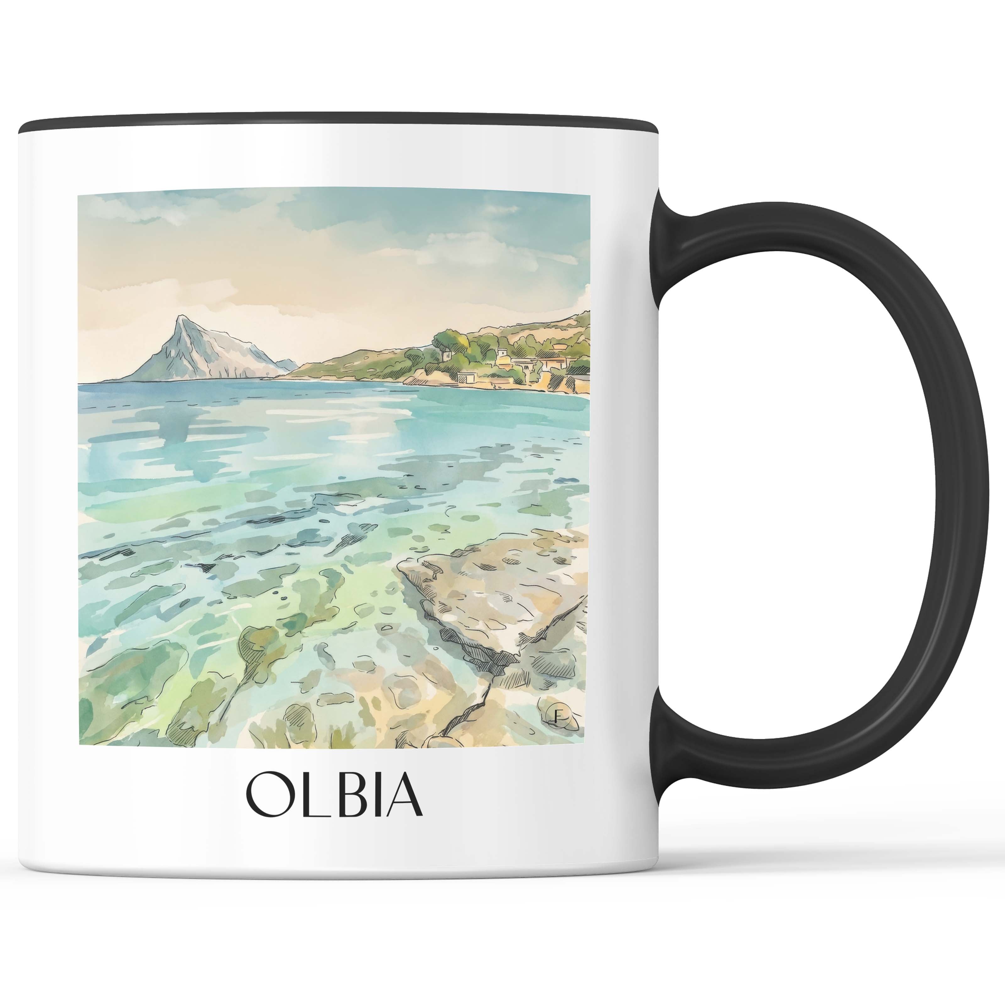 olbia-italien-kaffeebecher-aquarell