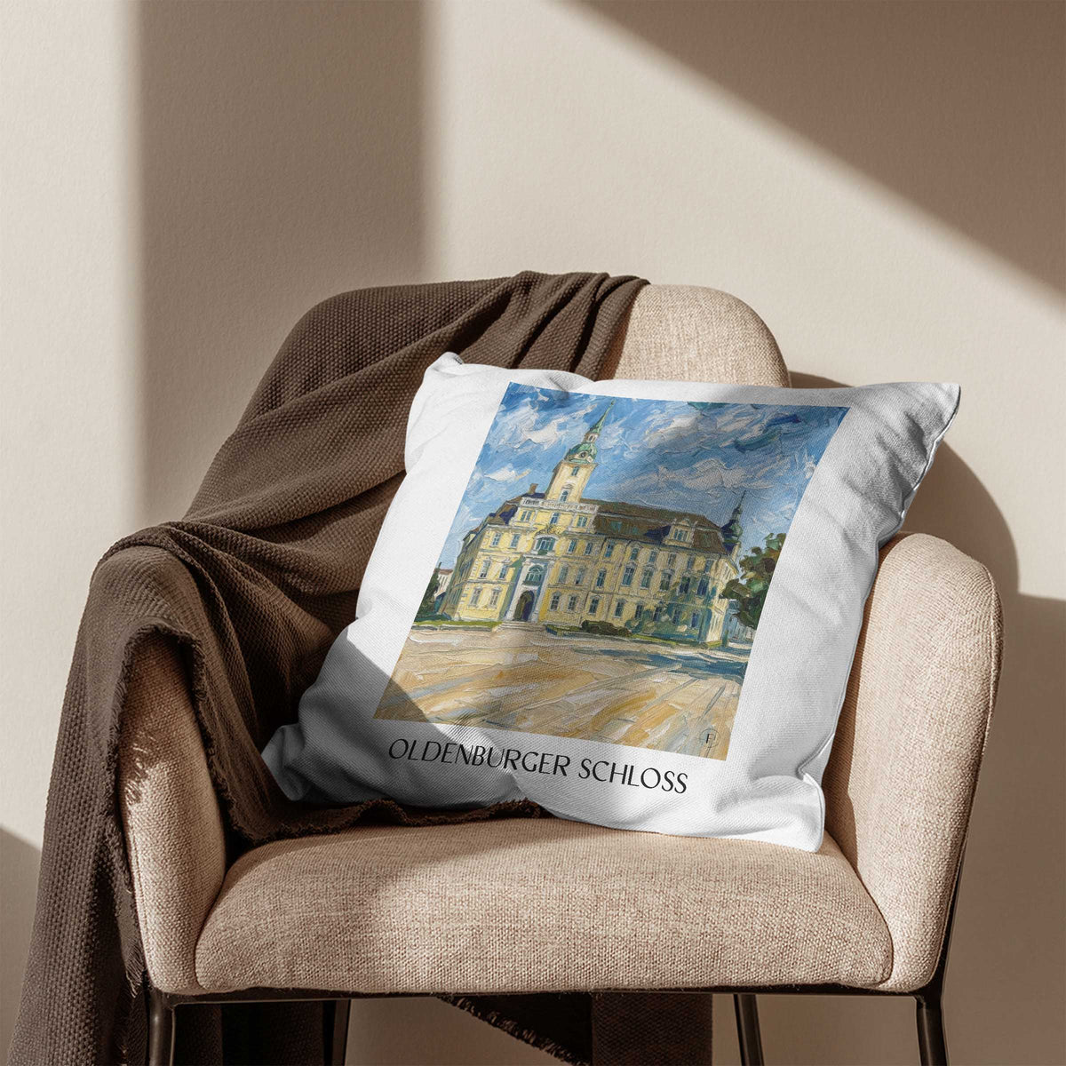 oldenburger-schloss-niedersachsen-deutschland-kissenbezug-oil-painting-oelgemaelde