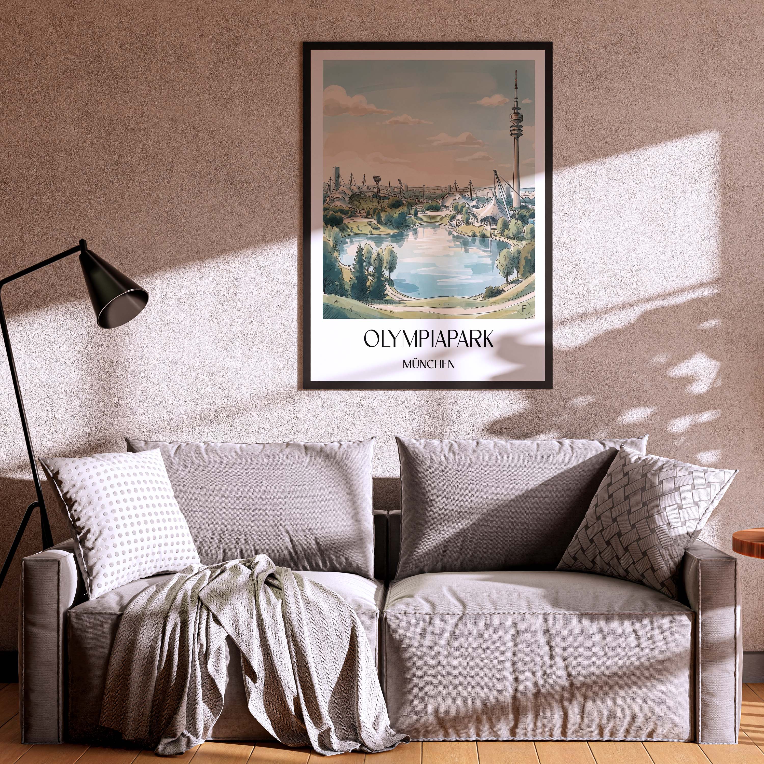 olympiapark-münchen-deutschland-poster-aquarell