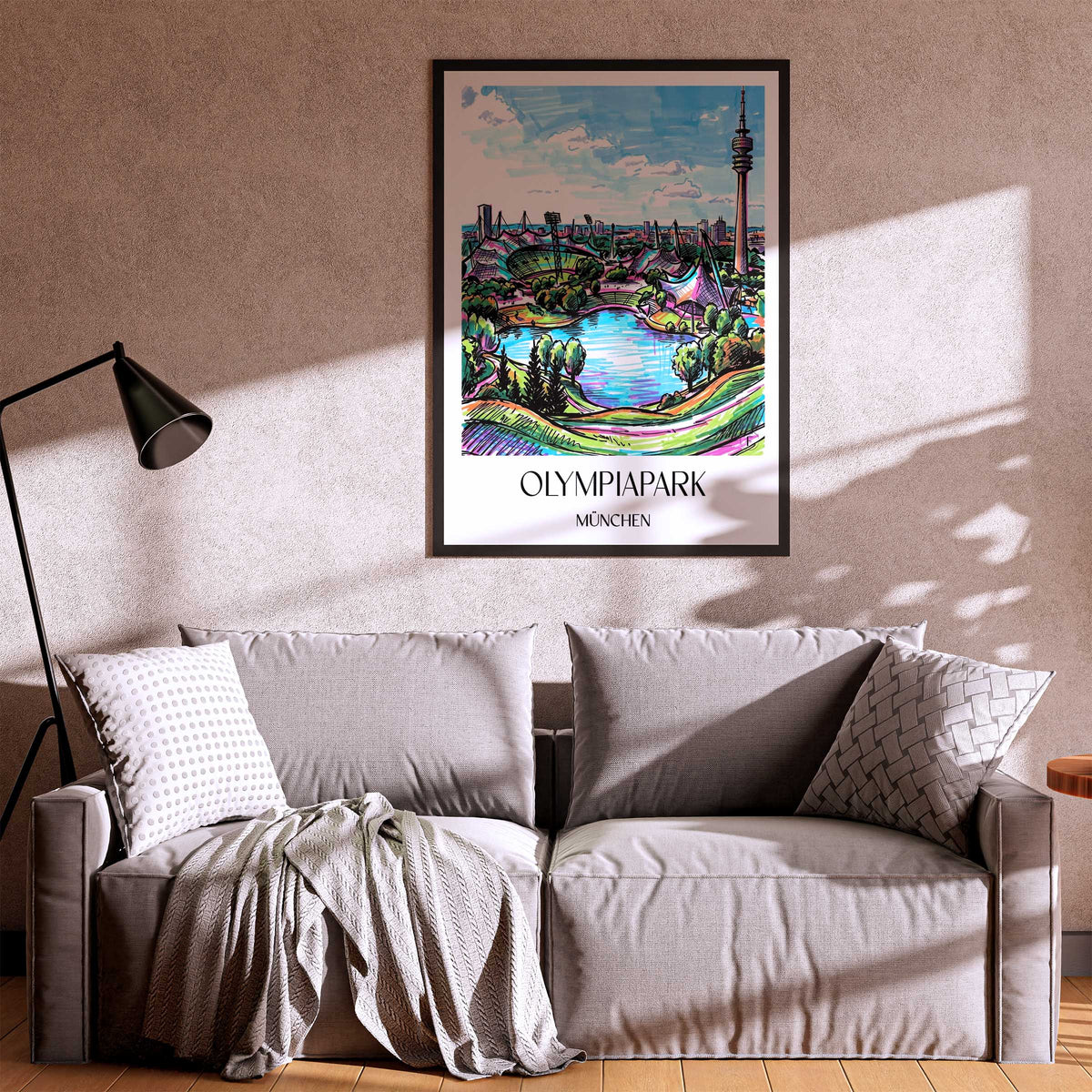 olympiapark-münchen-deutschland-poster-graffiti