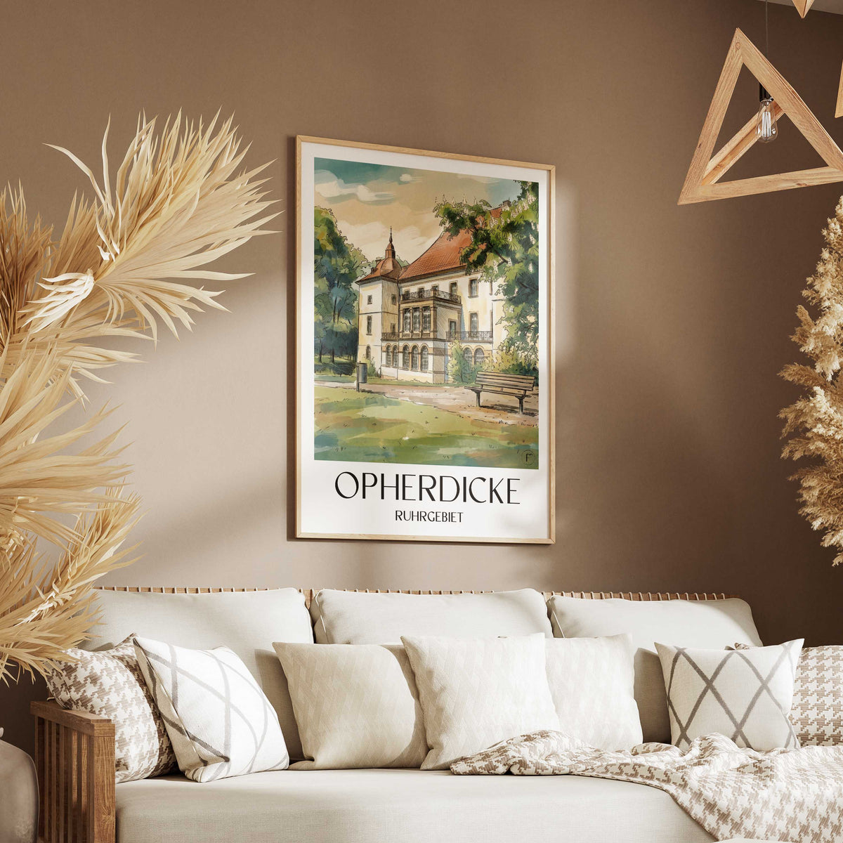 opherdicke-ruhrgebiet-deutschland-poster-aquarell