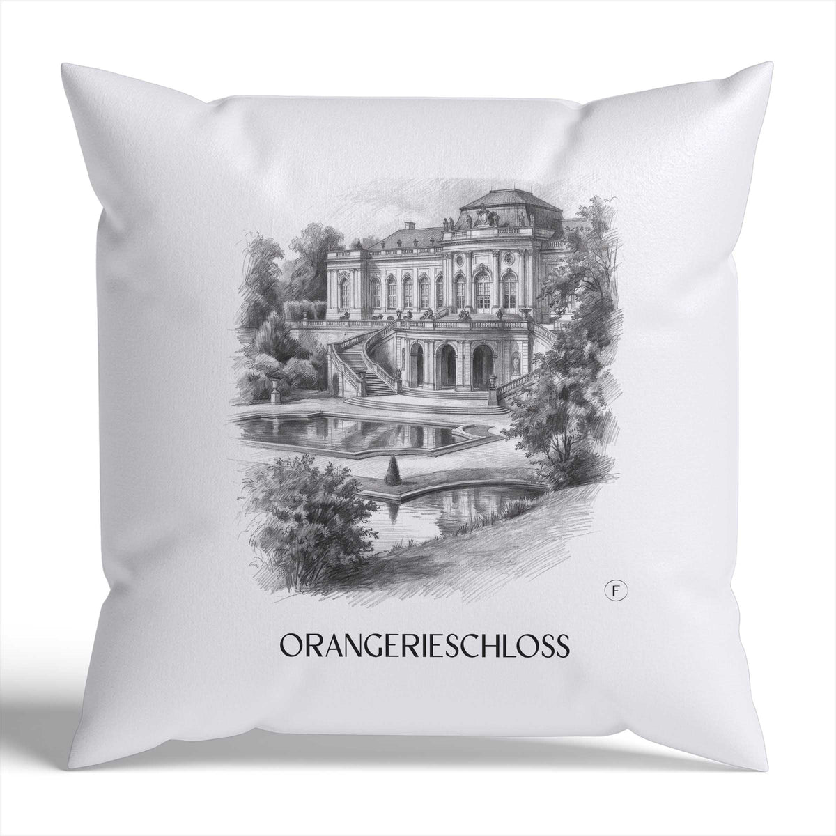 orangerieschloss-potsdam-deutschland-kissenbezug-bleistift-zeichnung-drawing