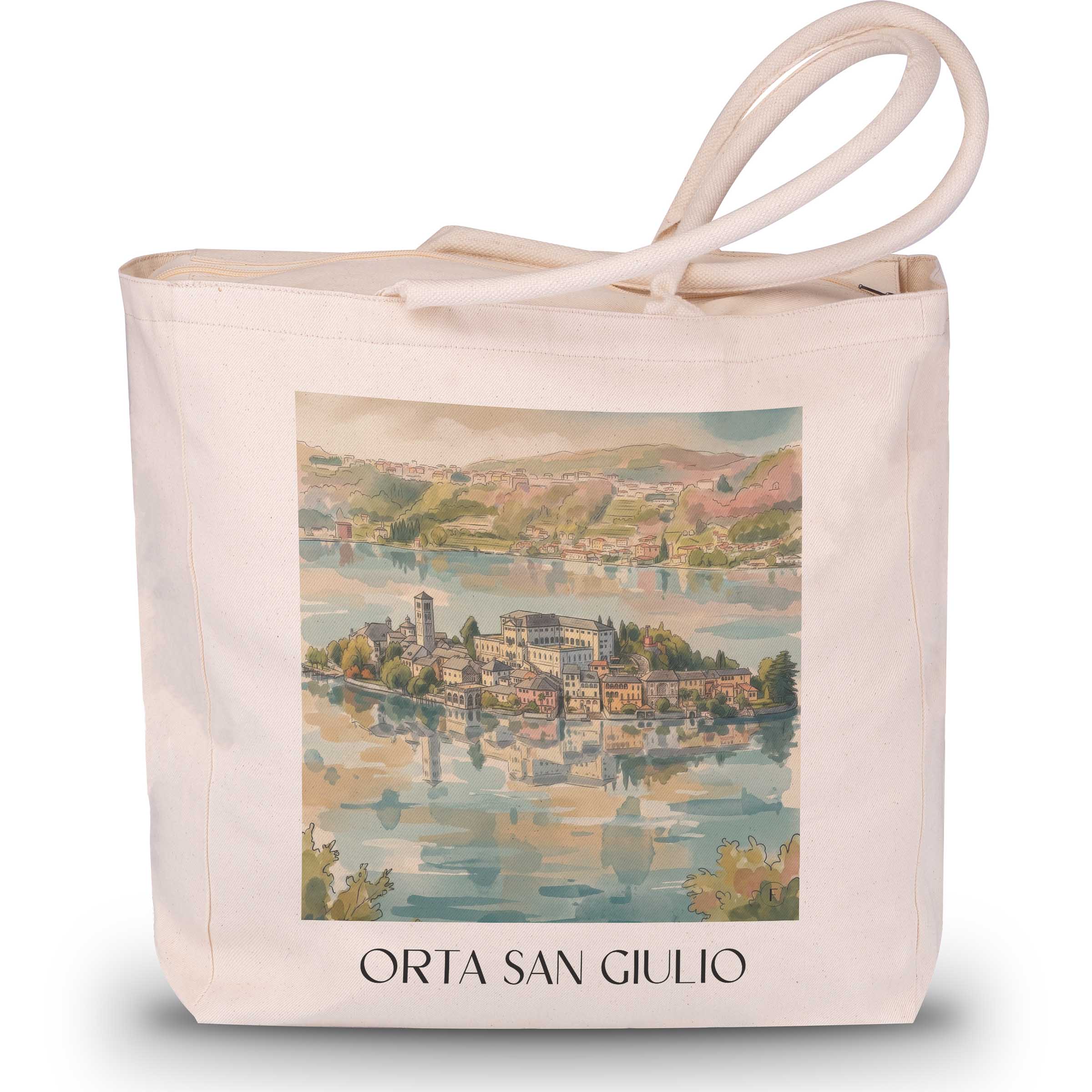 orta-san-giulio-ortasee-italien-einkaufstasche-aquarell