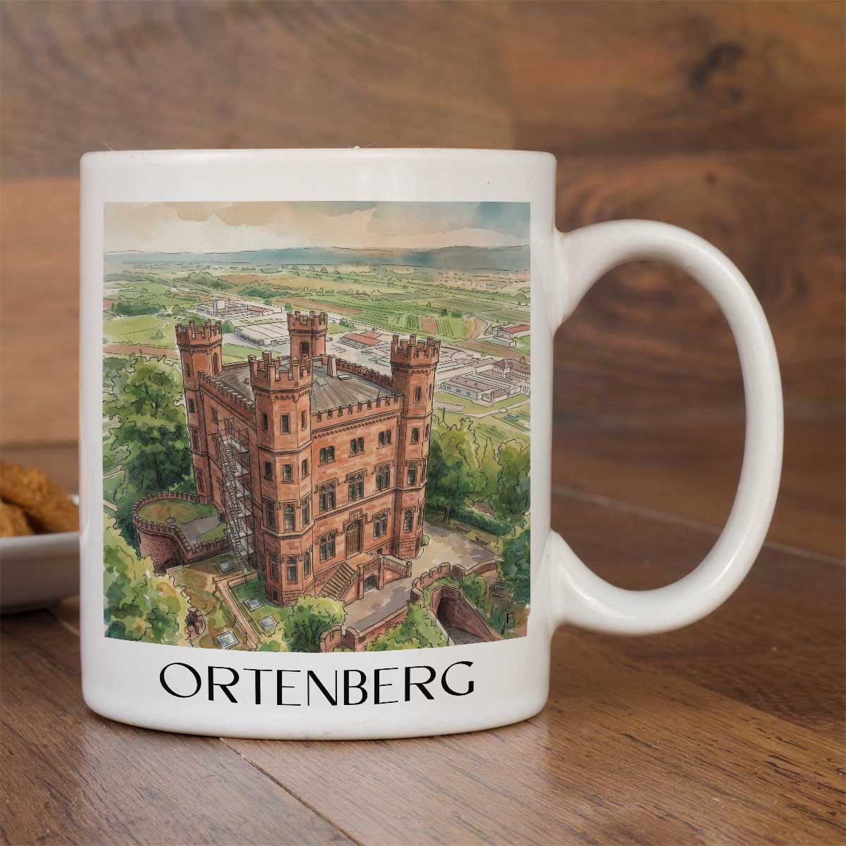 ortenberg-baden-württemberg-deutschland-kaffeebecher-aquarell