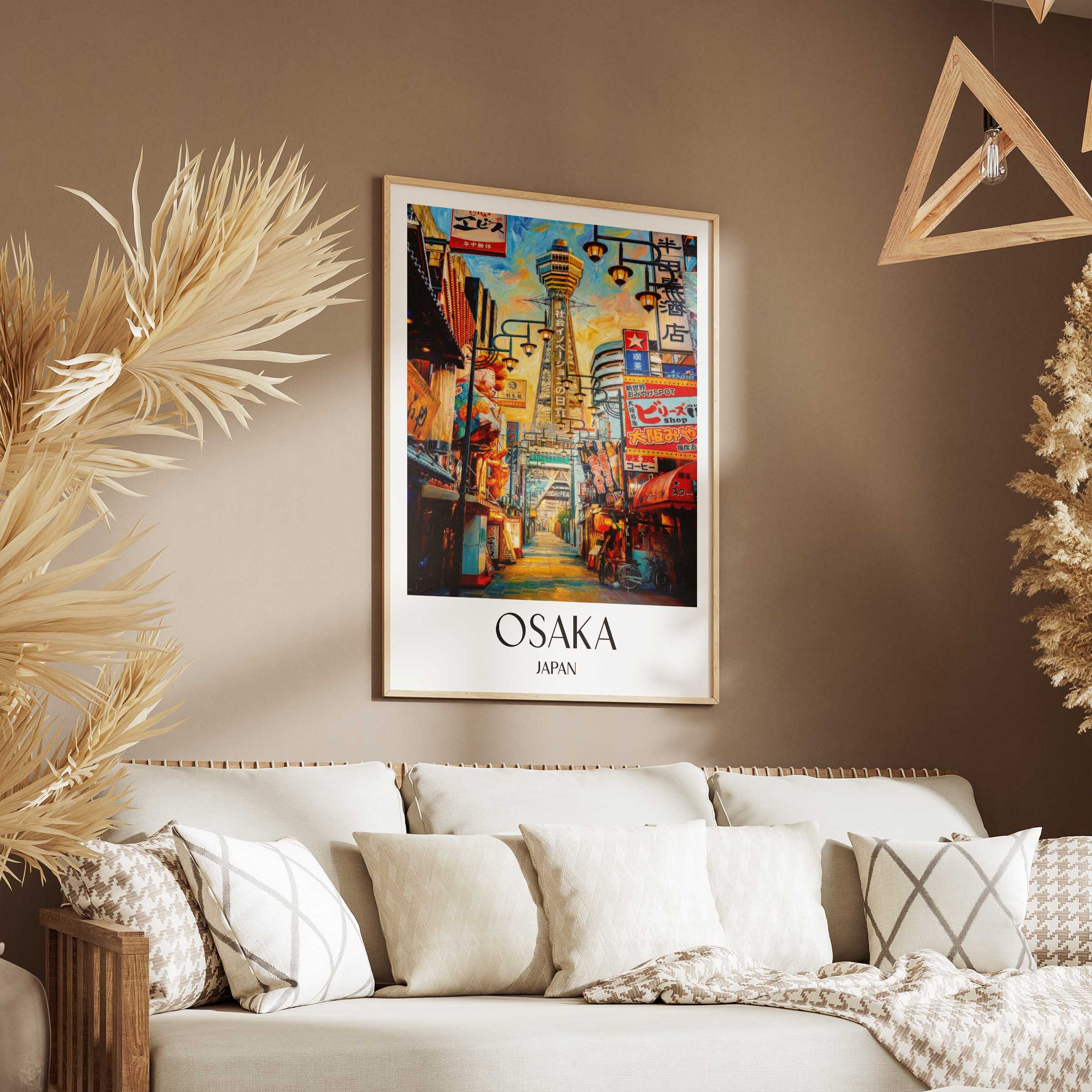 osaka-japan-poster-oil-painting-oelgemaelde