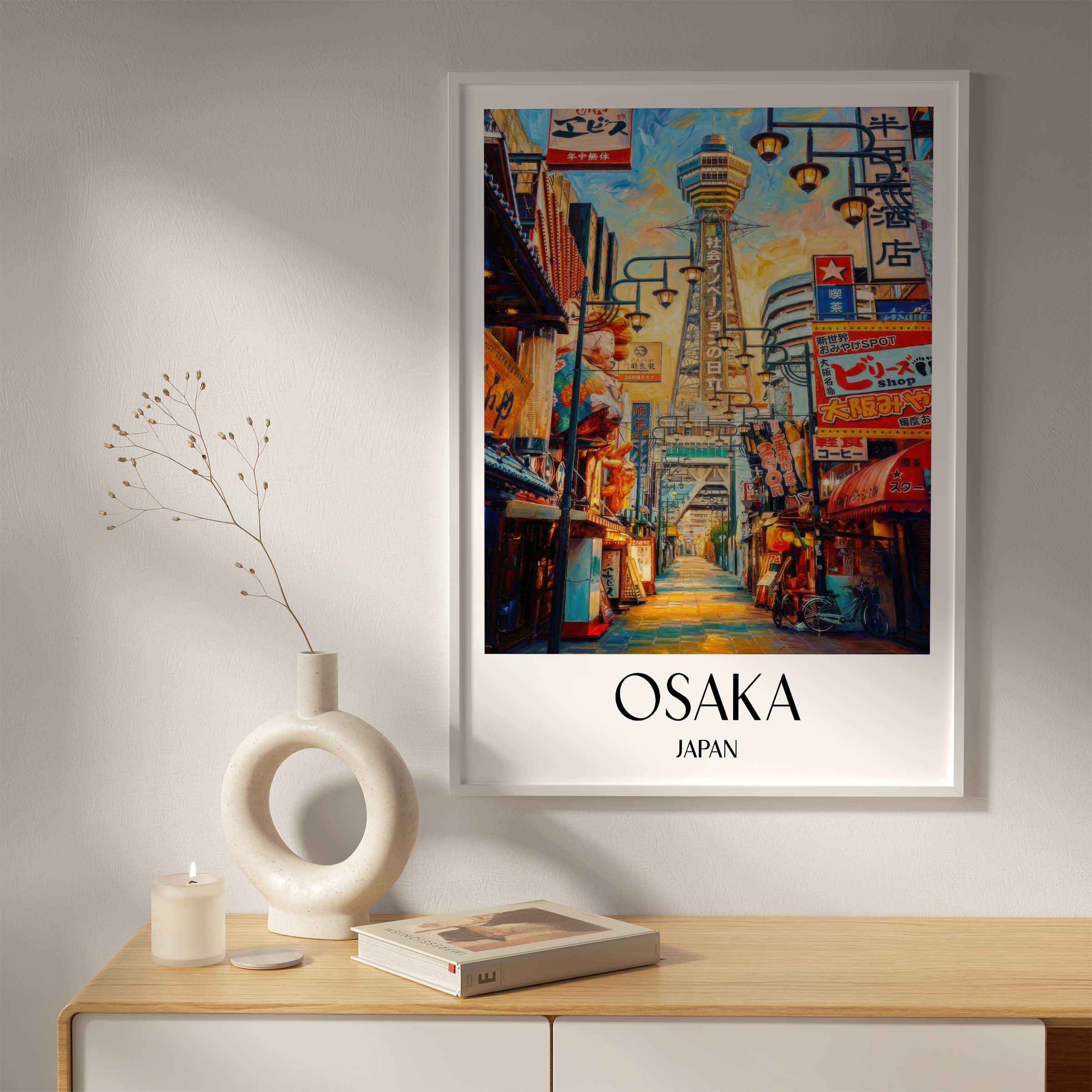 osaka-japan-poster-oil-painting-oelgemaelde