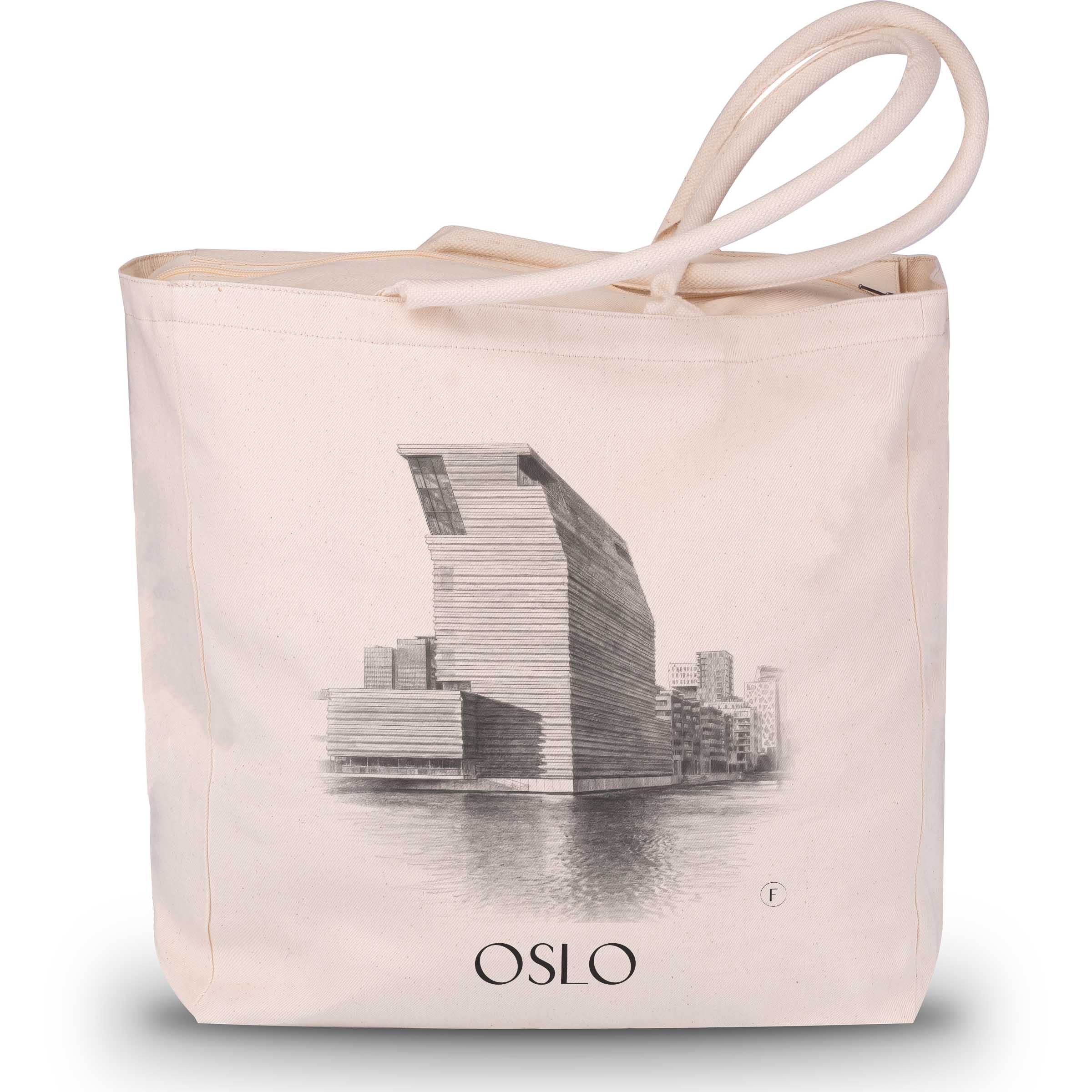 oslo-norwegen-einkaufstasche-bleistift-zeichnung-drawing