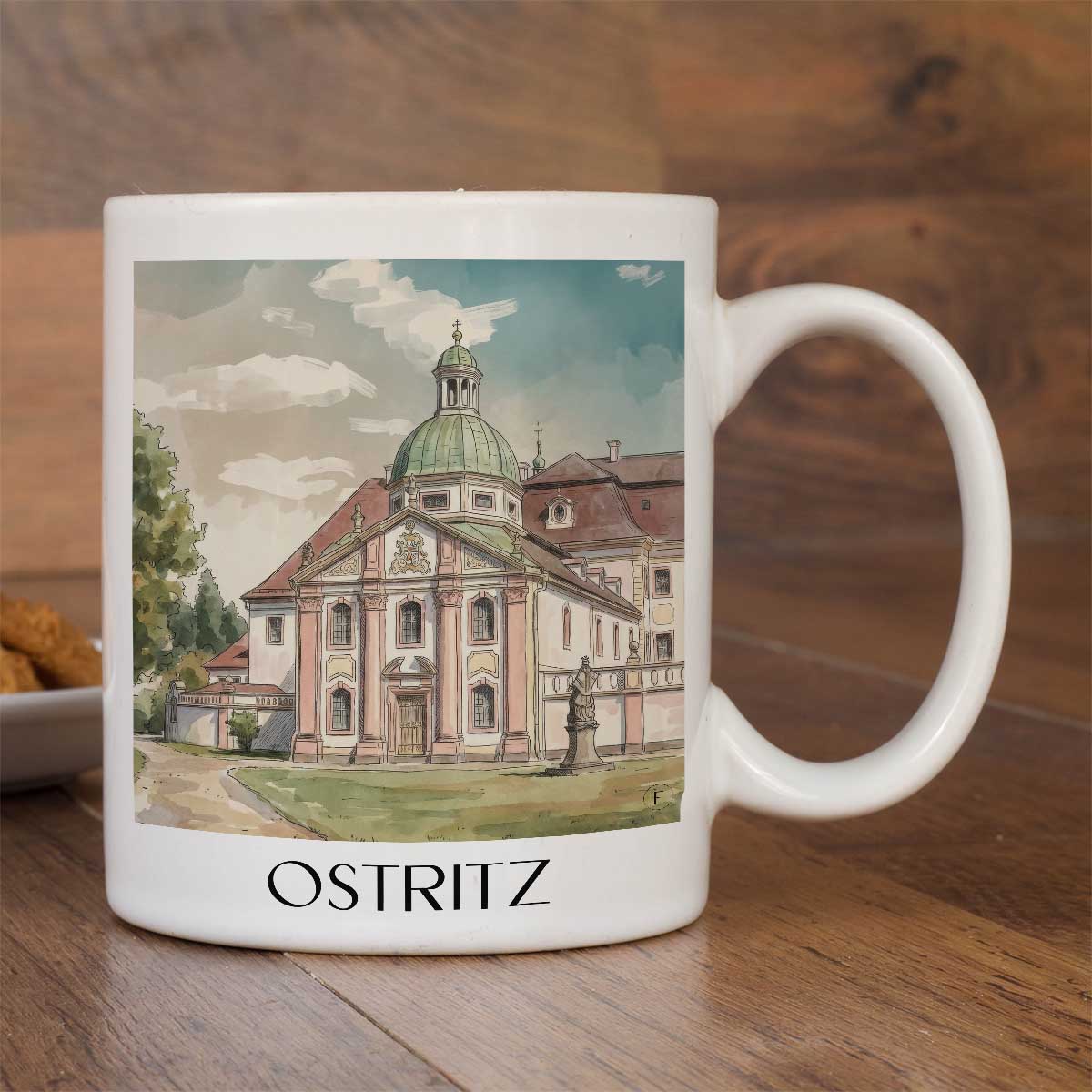 ostritz-oberlausitz-deutschland-kaffeebecher-aquarell