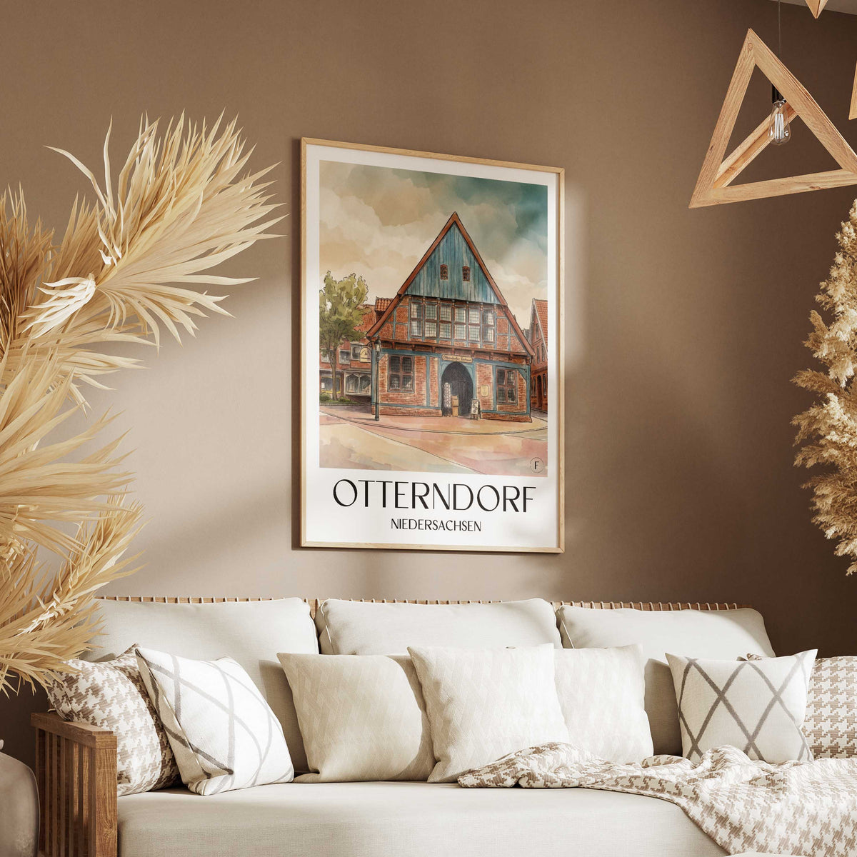 otterndorf-niedersachsen-deutschland-poster-aquarell