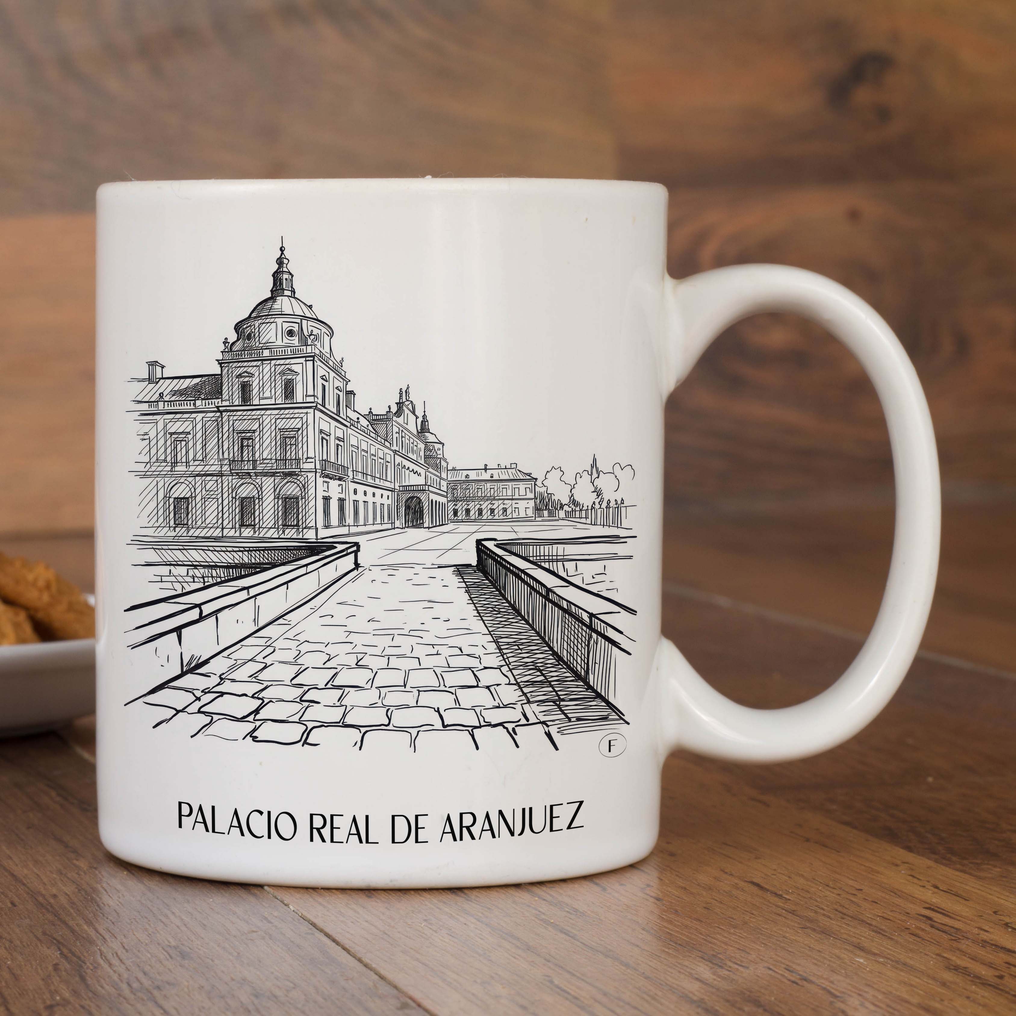palacio-real-aranjuez-spanien-kaffeebecher-skizze