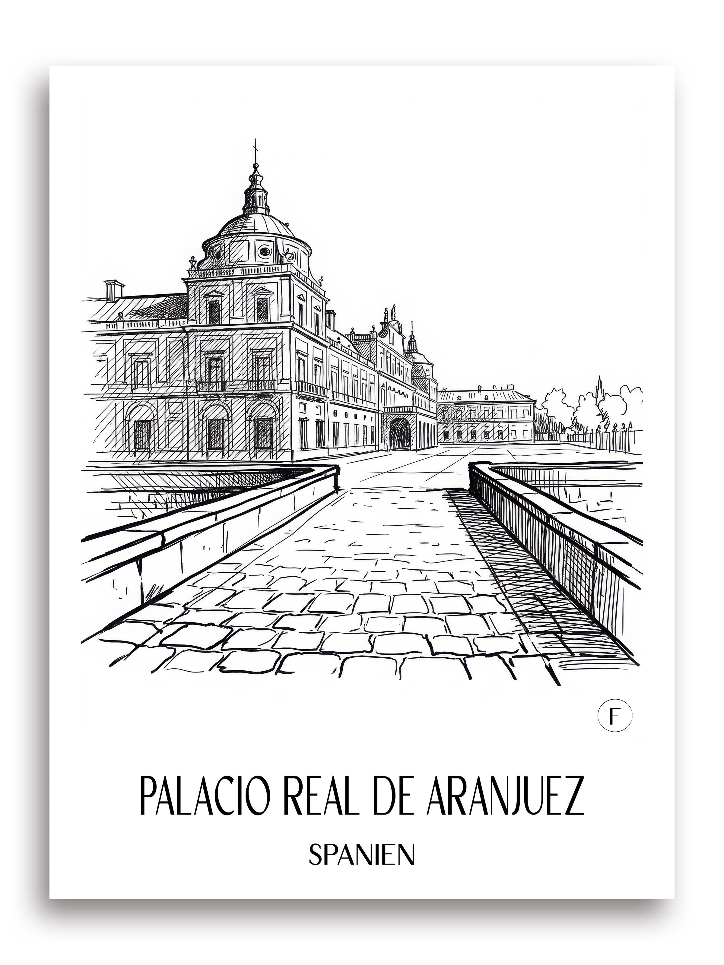 palacio-real-aranjuez-spanien-poster-skizze
