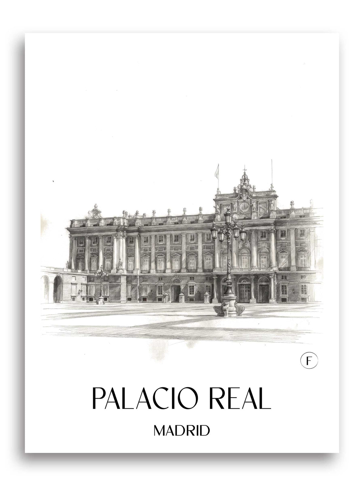 palacio-real-madrid-spanien-poster-bleistift-zeichnung-drawing