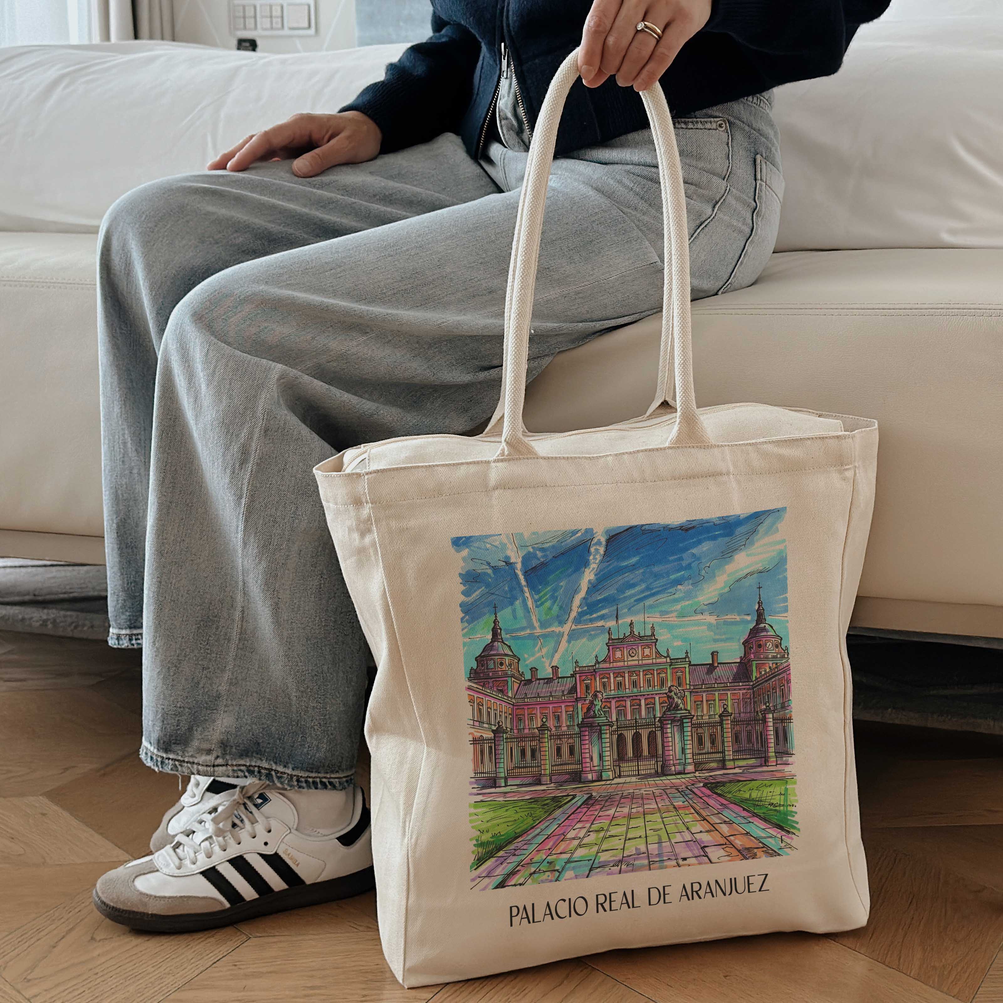 palacio-real-aranjuez-spanien-einkaufstasche-graffiti