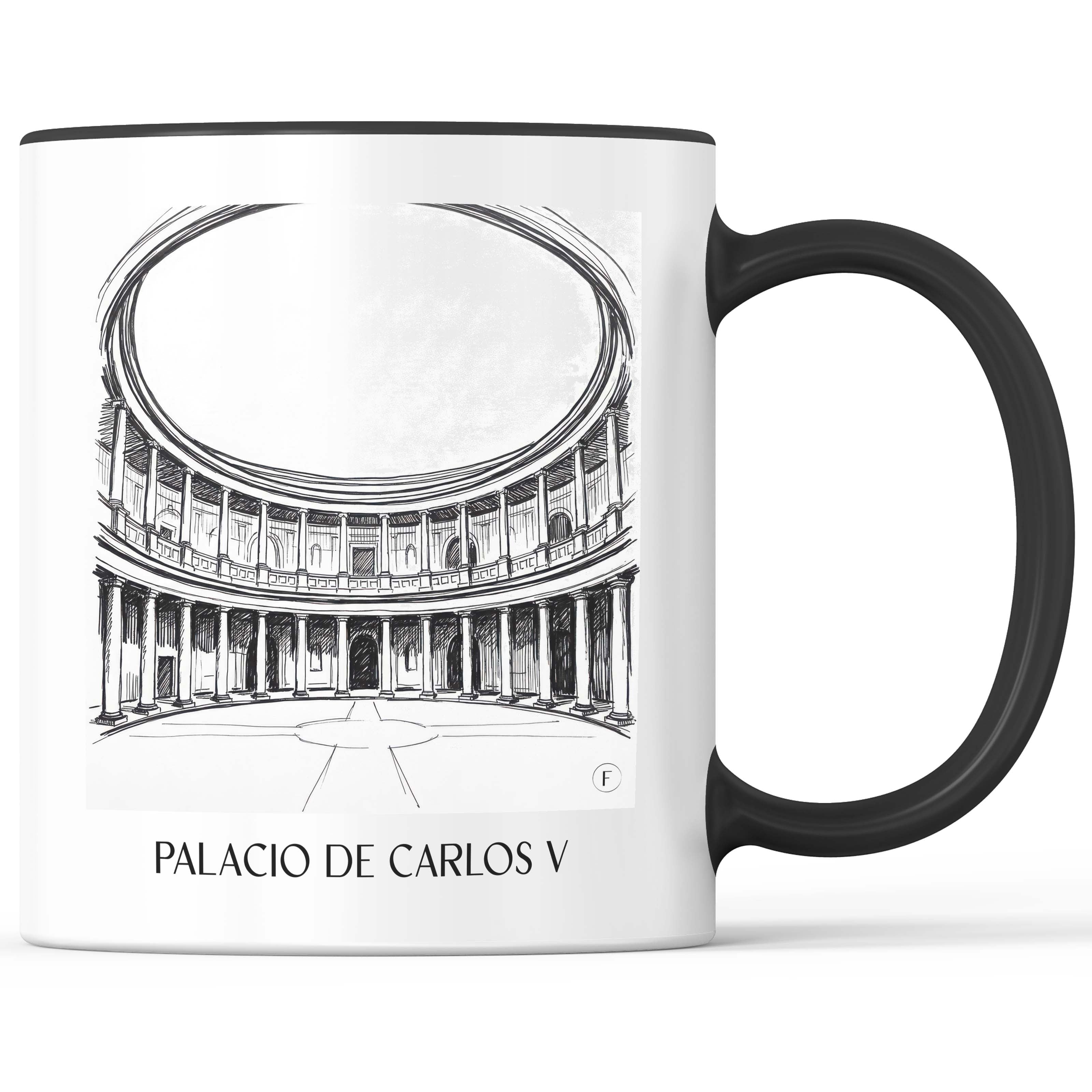 palacio-de-carlos-v-granada-spanien-kaffeebecher-skizze