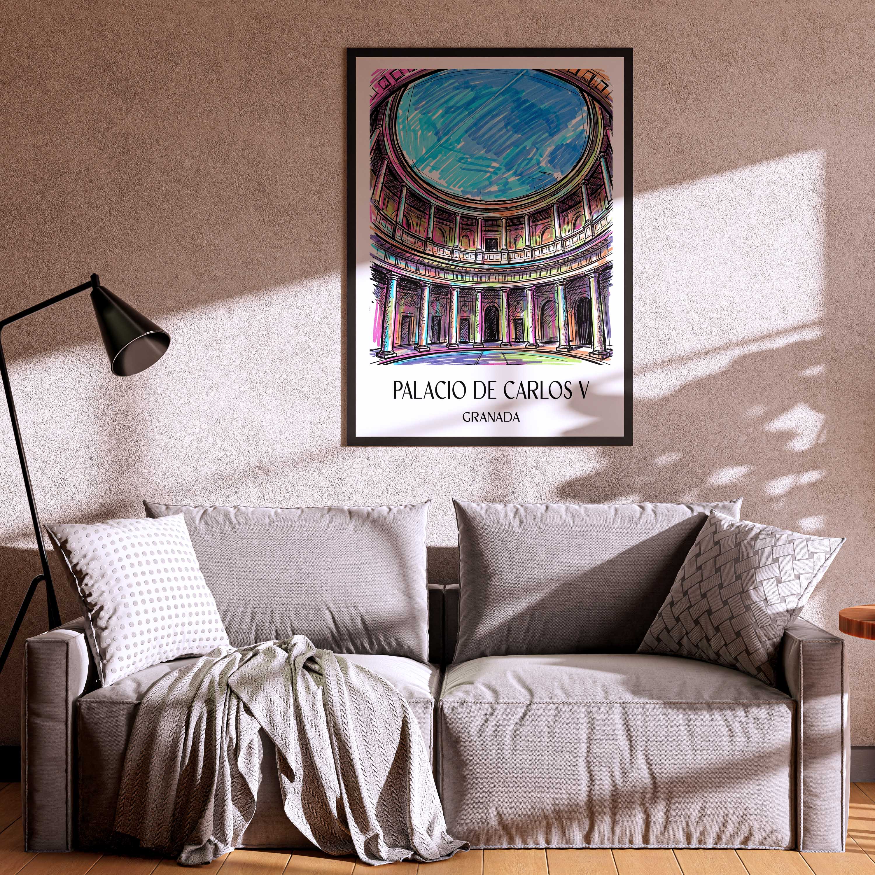 palacio-de-carlos-v-granada-spanien-poster-graffiti