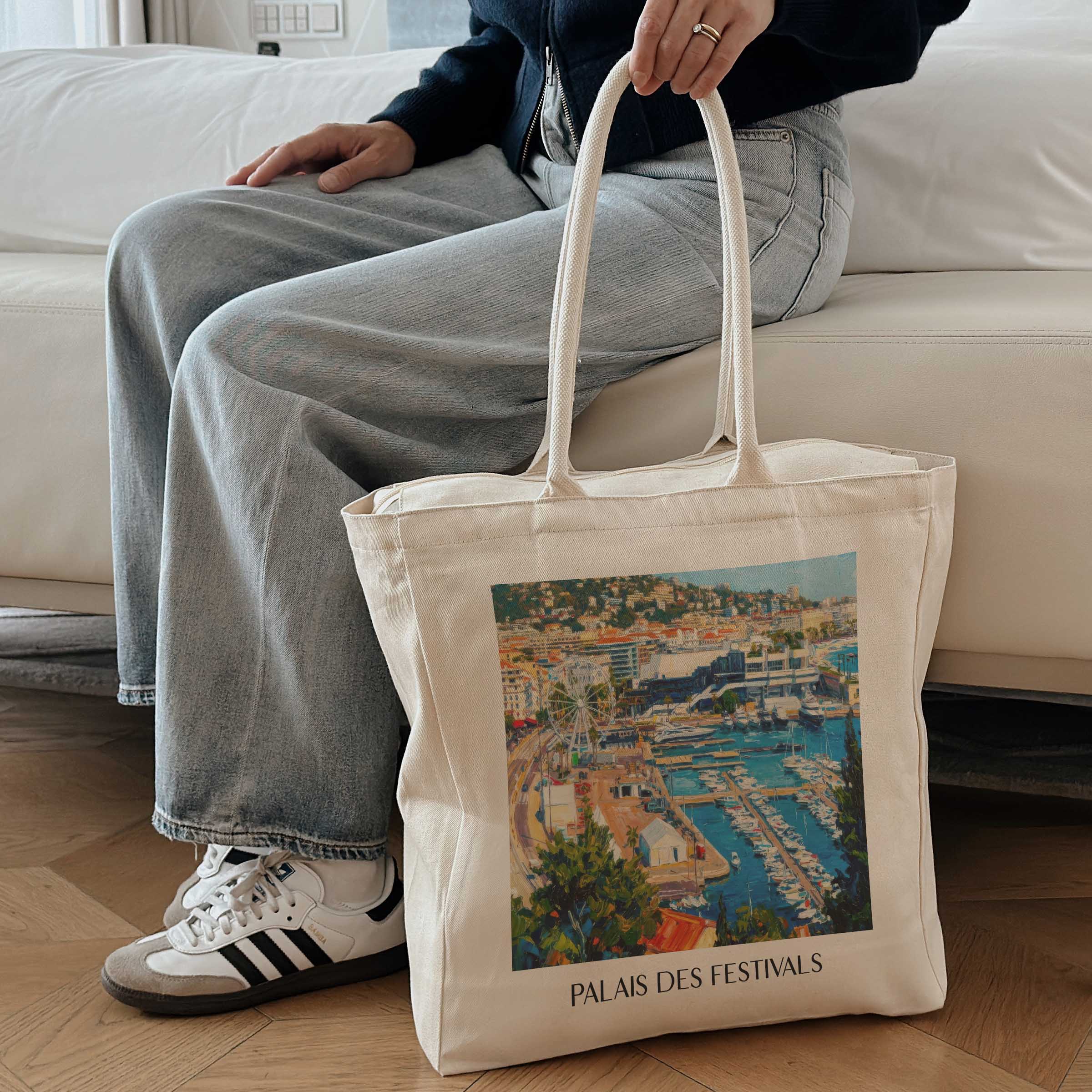 palais-des-festivals-cannes-frankreich-einkaufstasche-oil-painting-oelgemaelde