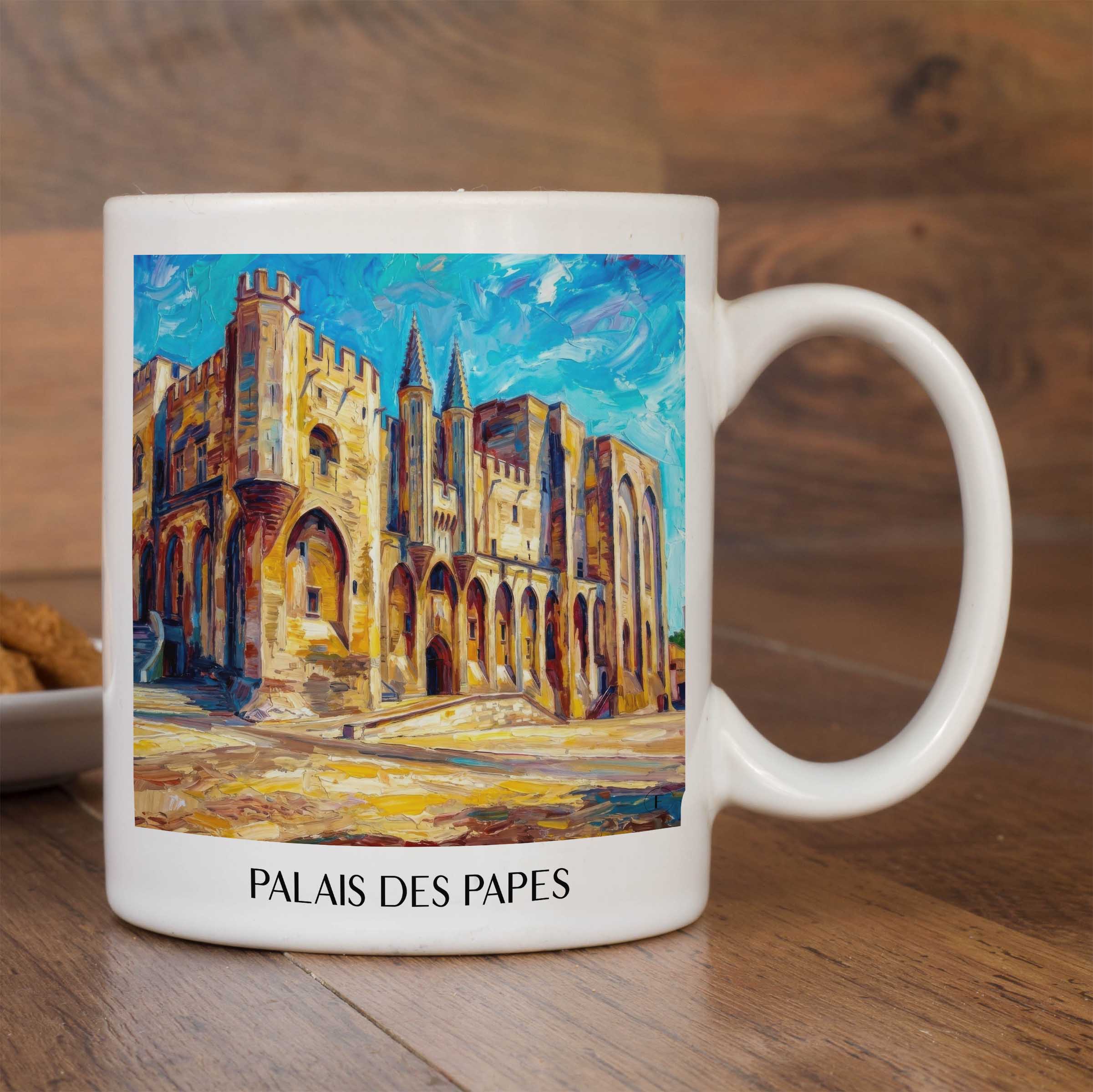 palais-des-papes-avignon-frankreich-kaffeebecher-oil-painting-oelgemaelde