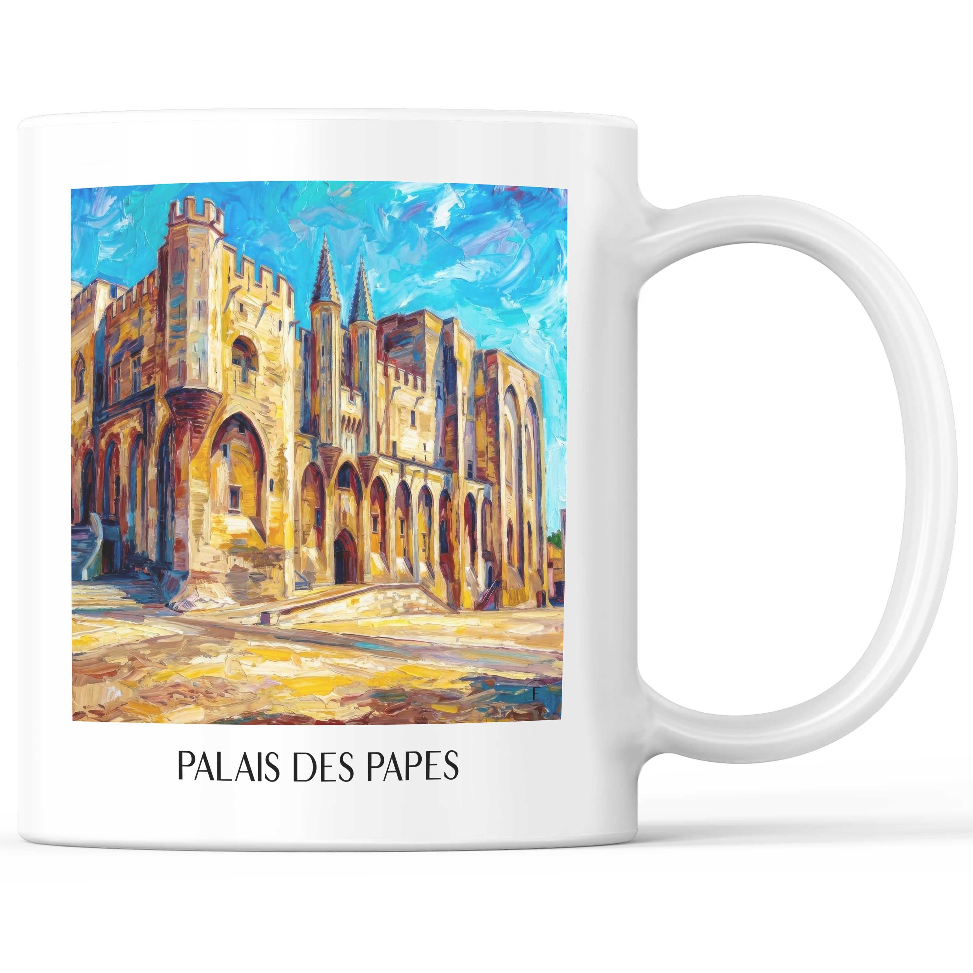 palais-des-papes-avignon-frankreich-kaffeebecher-oil-painting-oelgemaelde