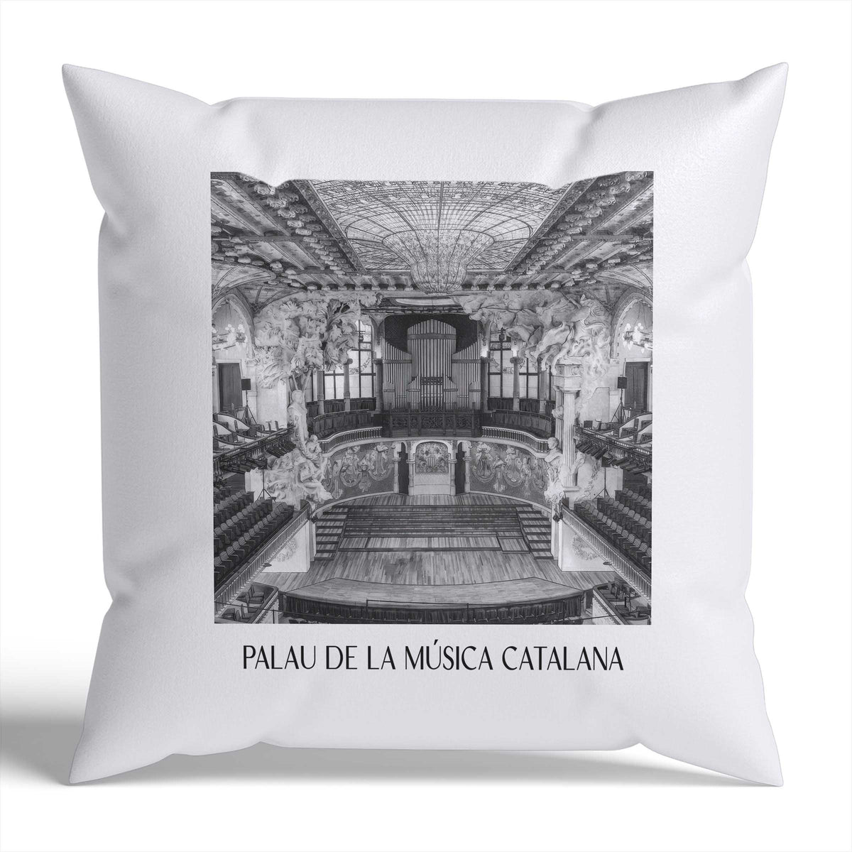 palau-de-la-música-catalana-barcelona-spanien-kissenbezug-aquarell-schwarz-weiss