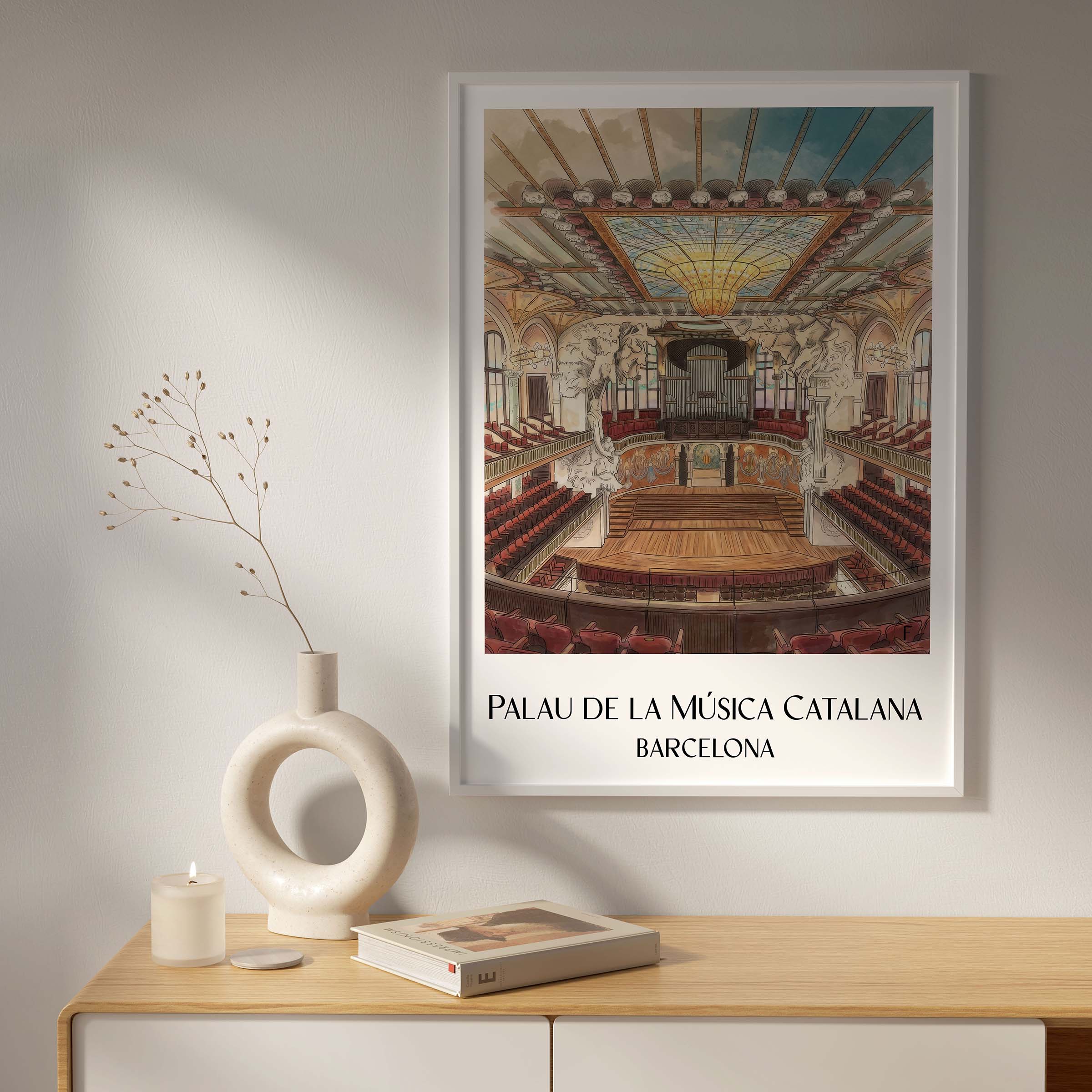 palau-de-la-música-catalana-barcelona-spanien-poster-aquarell