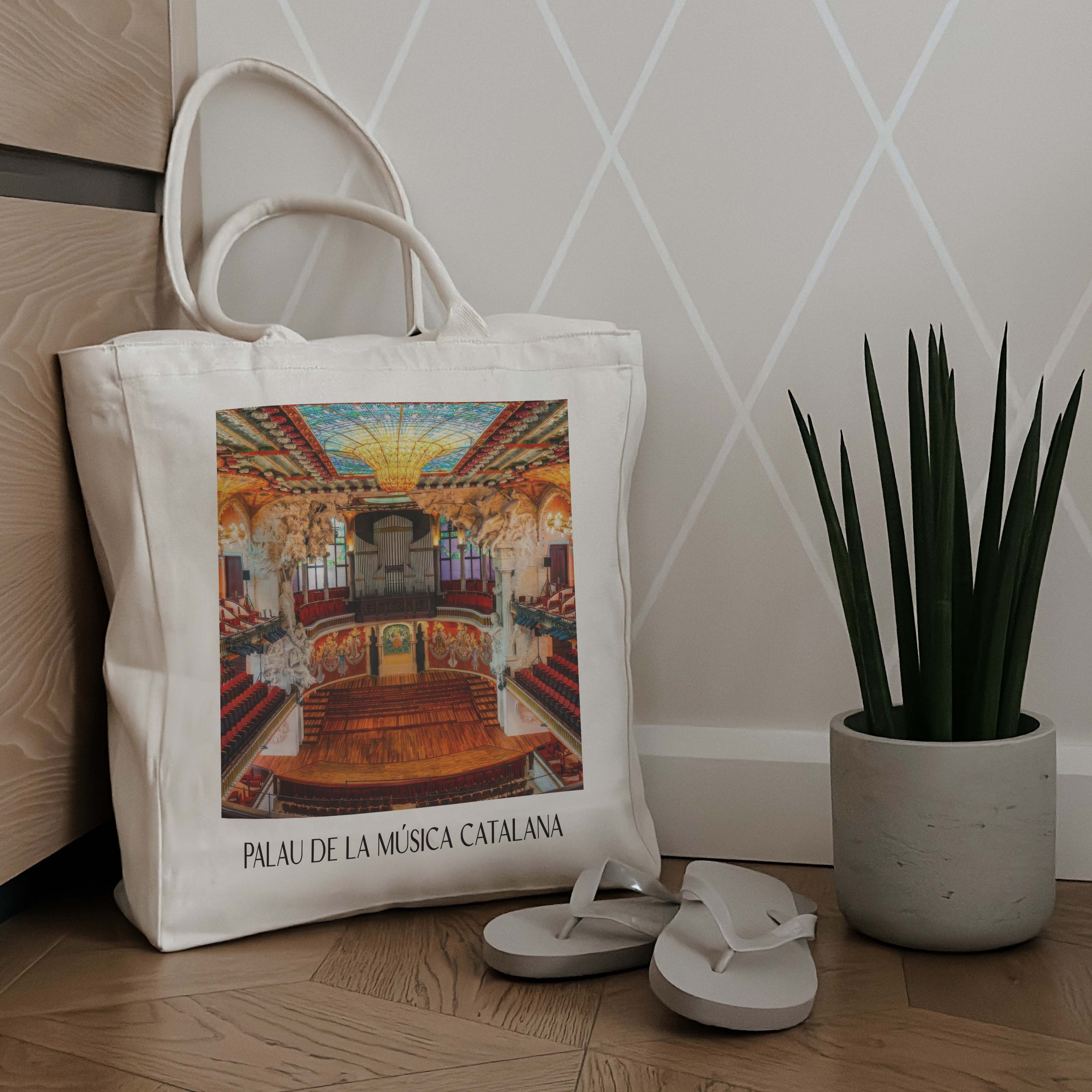 palau-de-la-música-catalana-barcelona-spanien-einkaufstasche-oil-painting-oelgemaelde