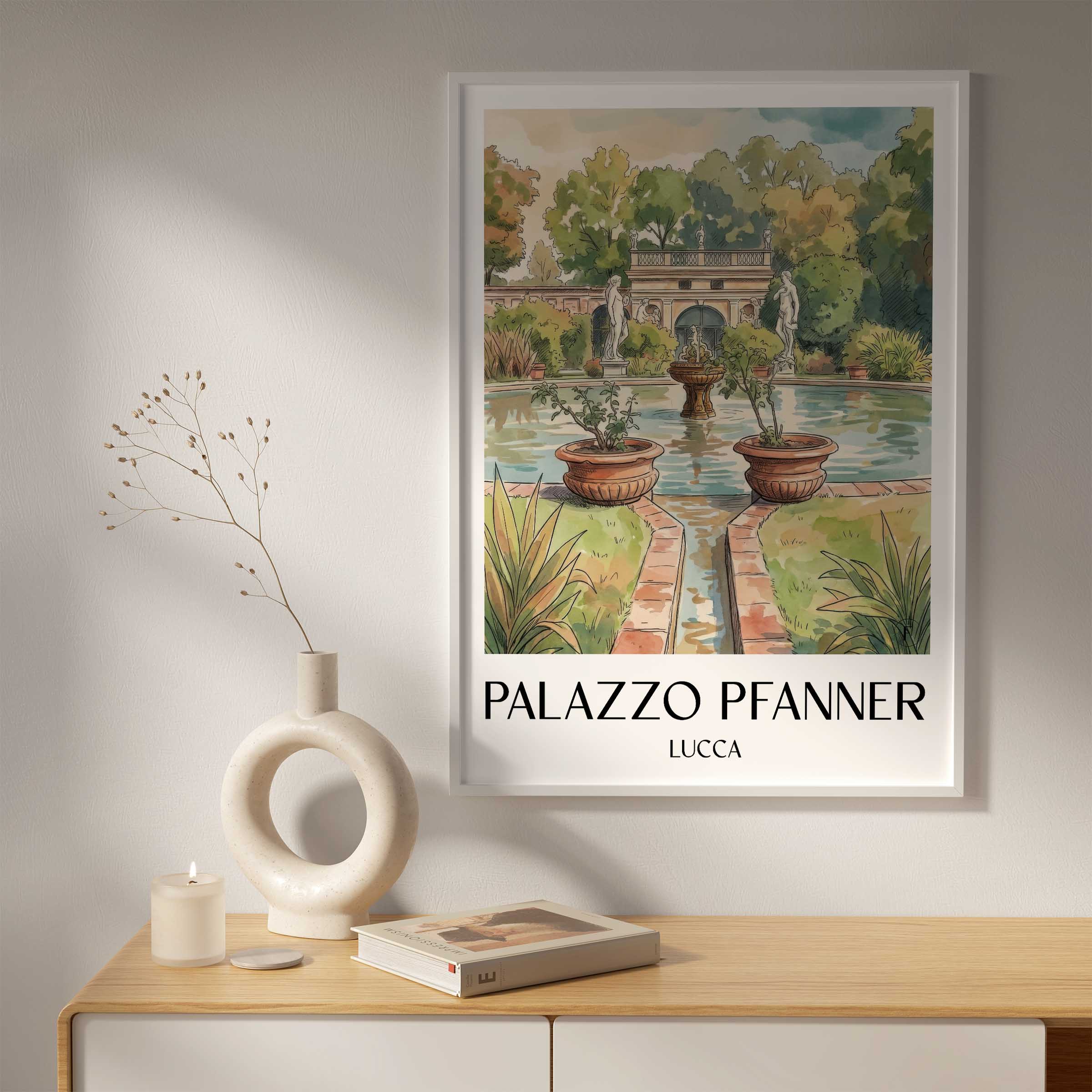 palazzo-pfanner-lucca-italien-poster-aquarell
