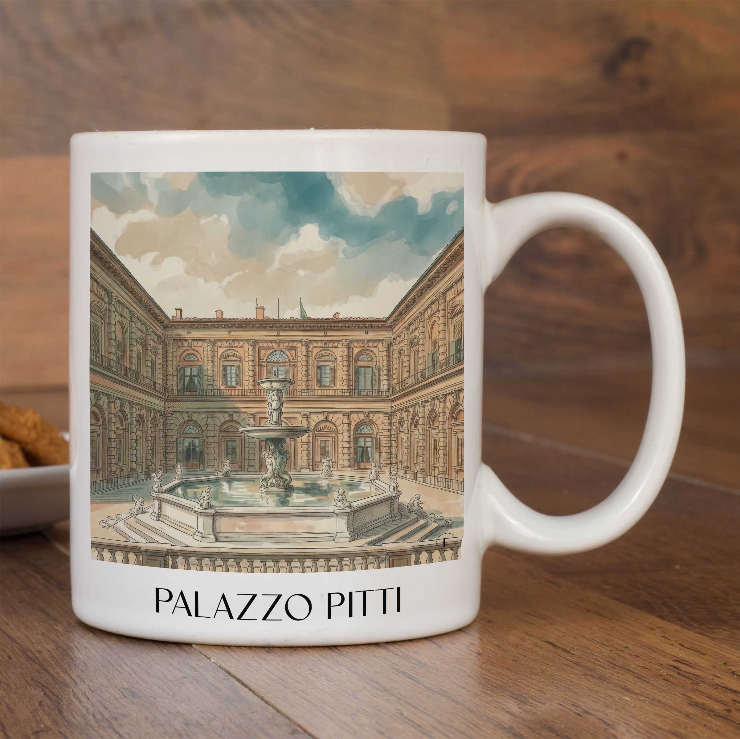 palazzo-pitti-florenz-italien-kaffeebecher-aquarell