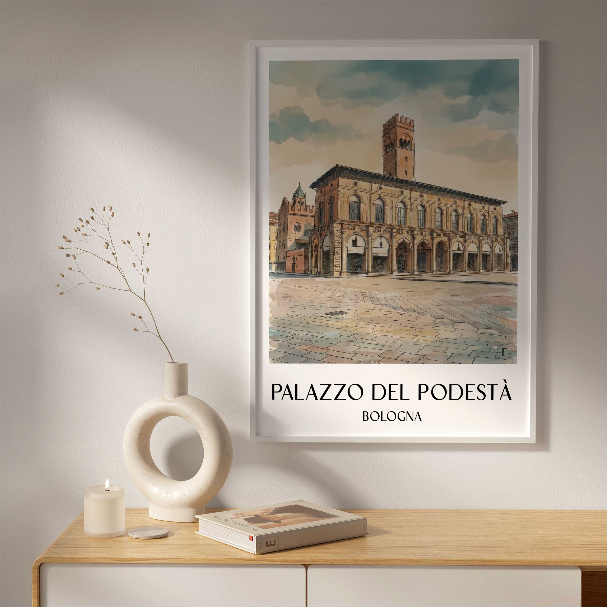 palazzo-del-podestà-bologna-italien-poster-aquarell